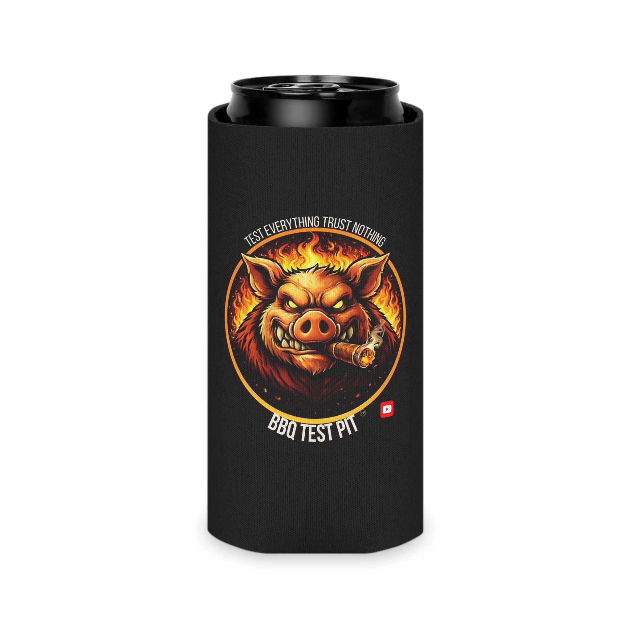 BBQ Test Pit Can Cooler