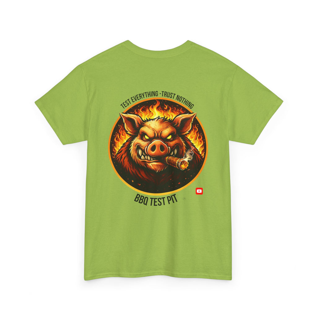 BBQ Test Pit Logo Tee