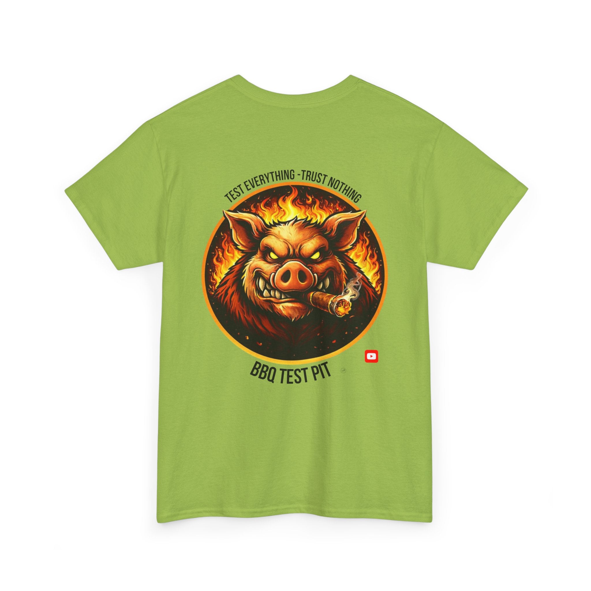BBQ Test Pit Logo Tee