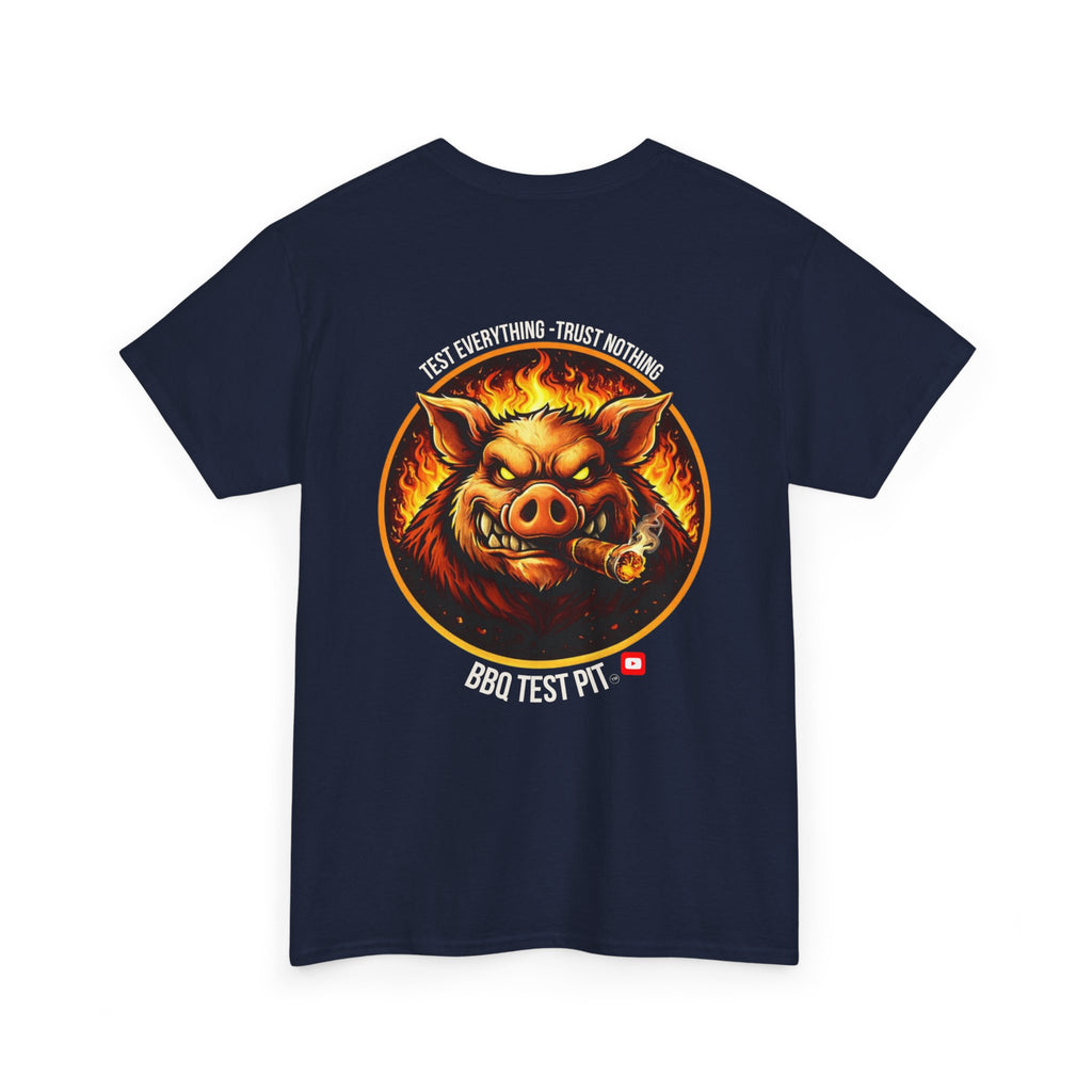 BBQ Test Pit Logo Tee
