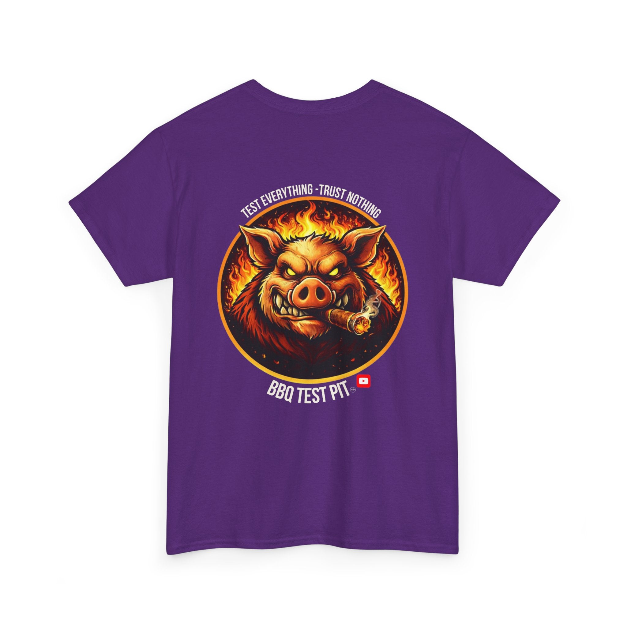 BBQ Test Pit Logo Tee