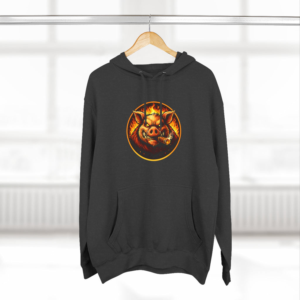 BBQ Test Pit Logo Hoodie