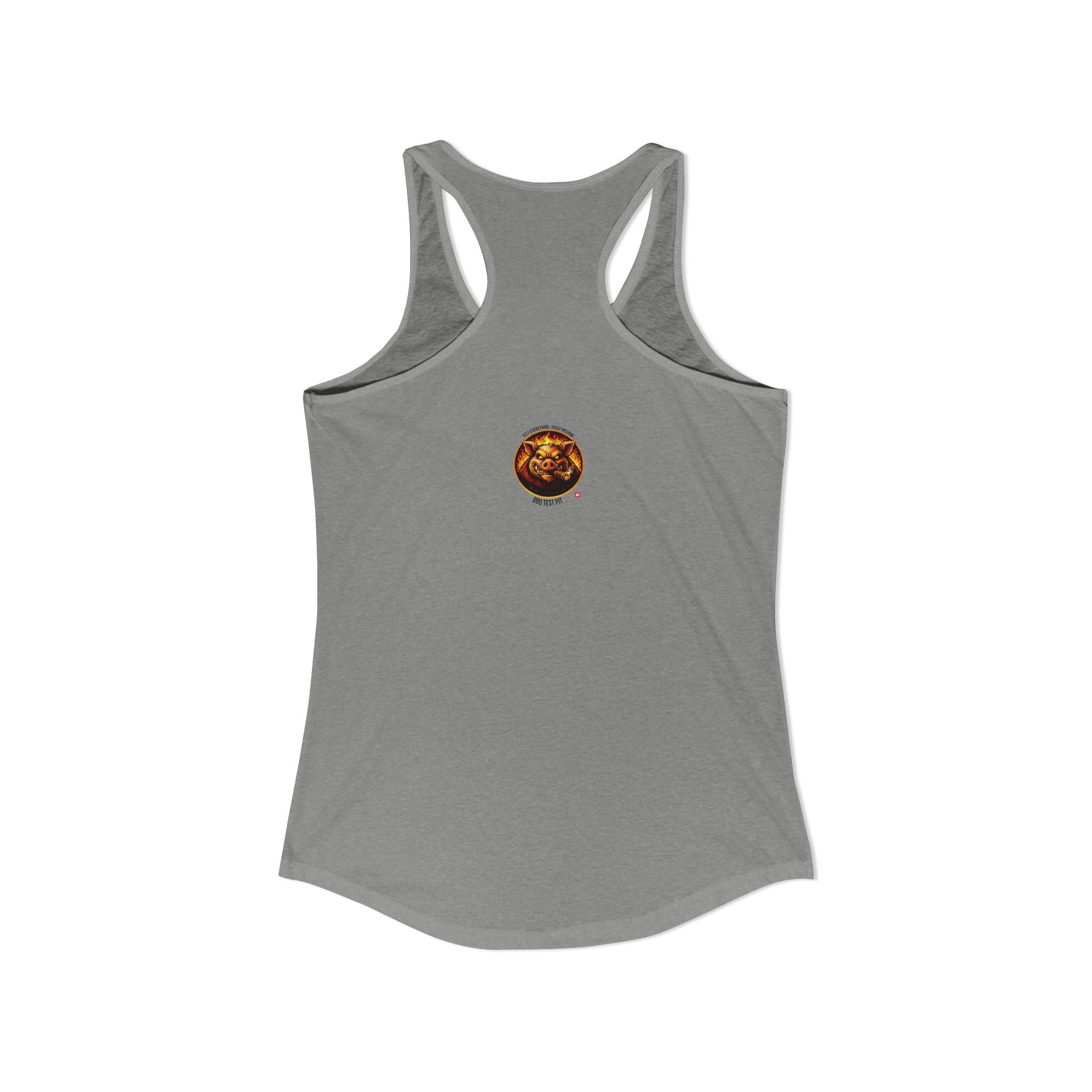 BBQ Test Pit Logo Women's Tank