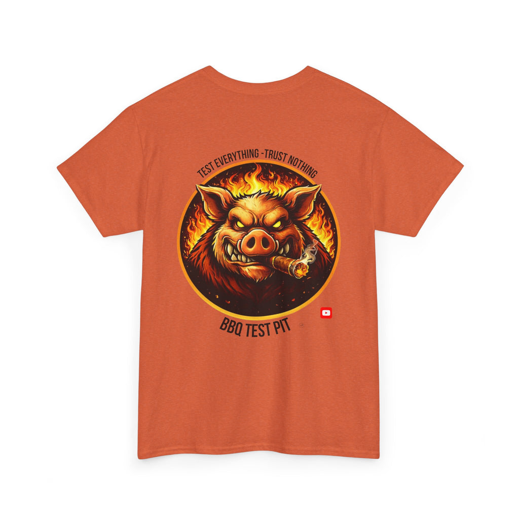 BBQ Test Pit Logo Tee