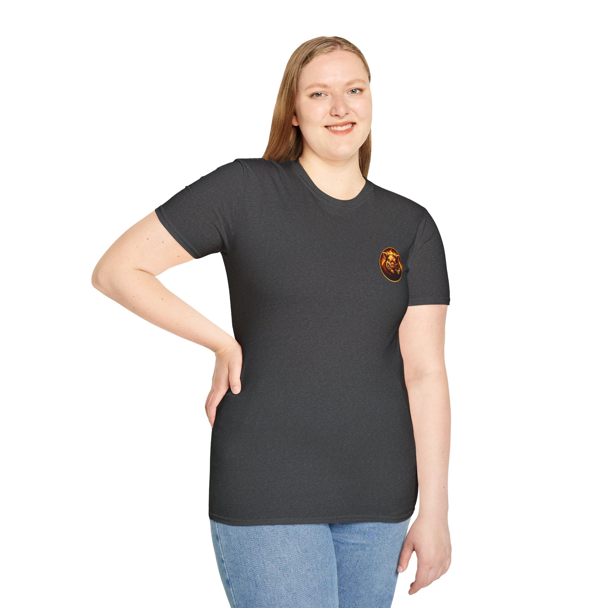 BBQ Test Pit Logo Tee — Premium Soft