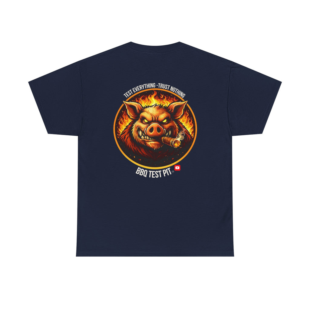 BBQ Test Pit Logo Tee