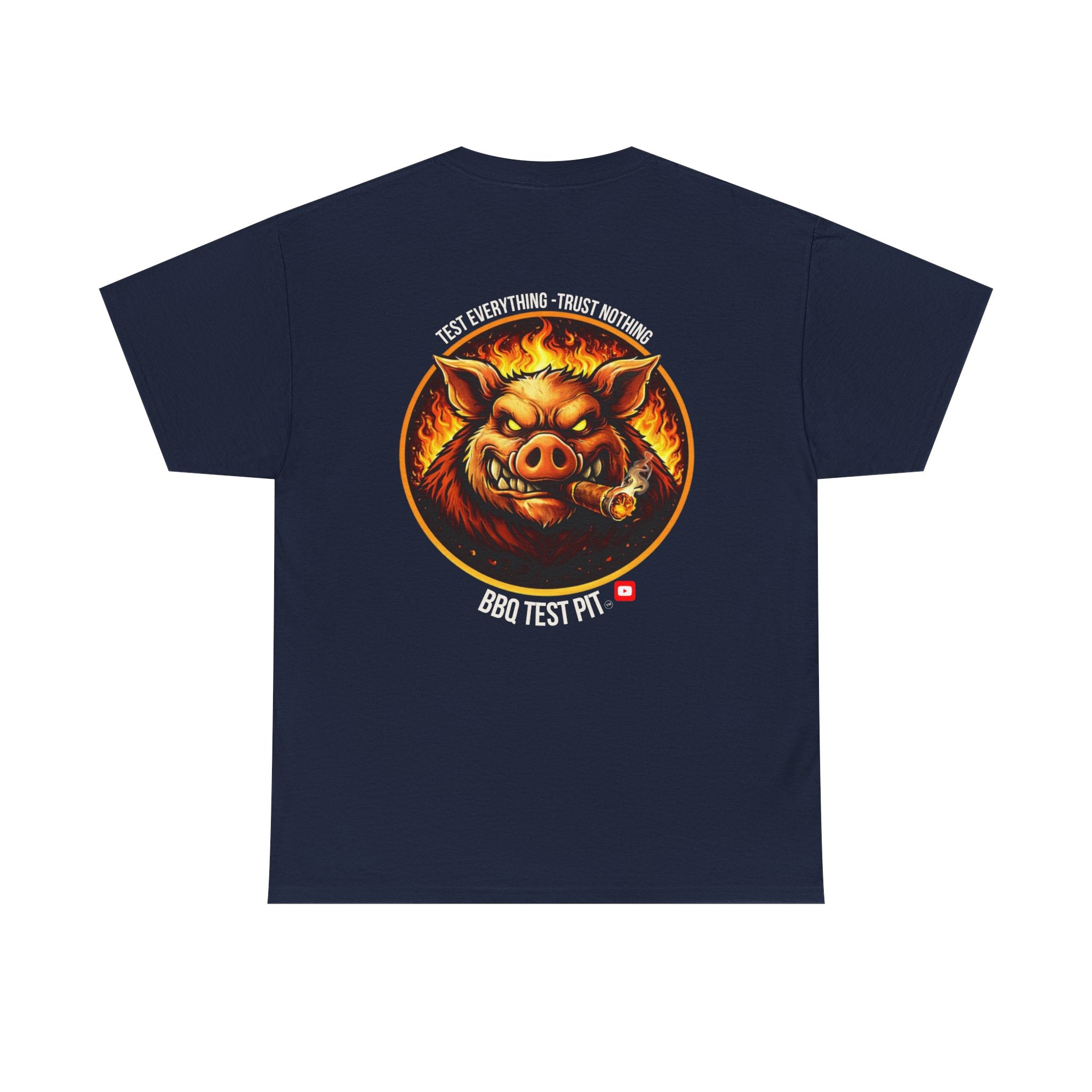 BBQ Test Pit Logo Tee