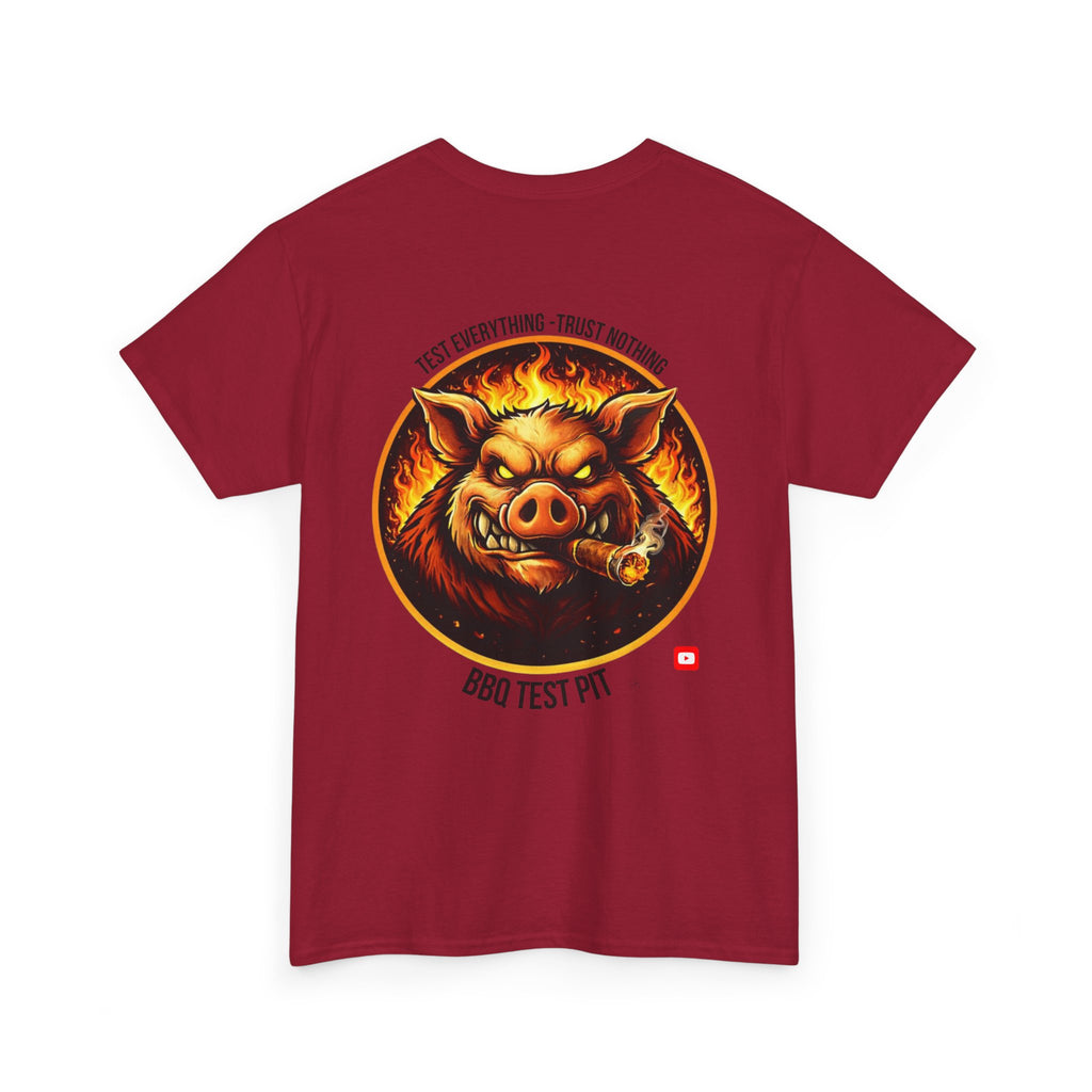 BBQ Test Pit Logo Tee