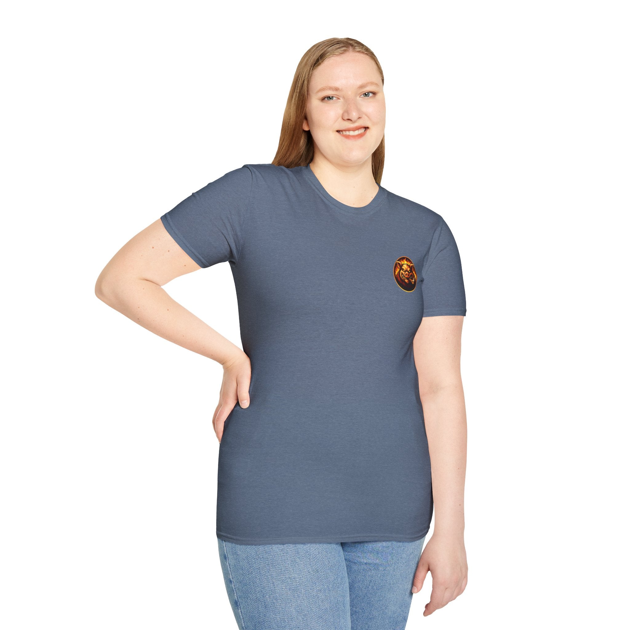BBQ Test Pit Logo Tee — Premium Soft