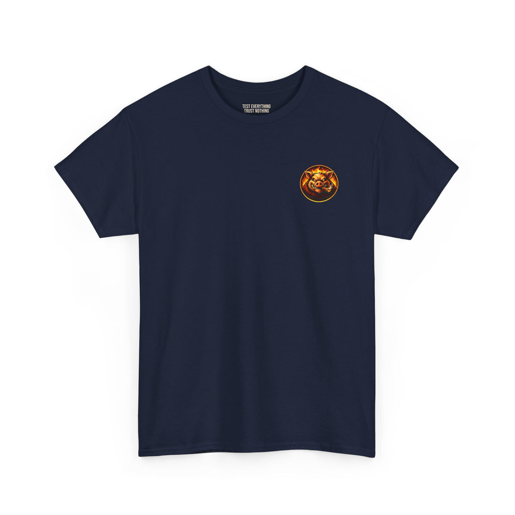 BBQ Test Pit Logo Tee