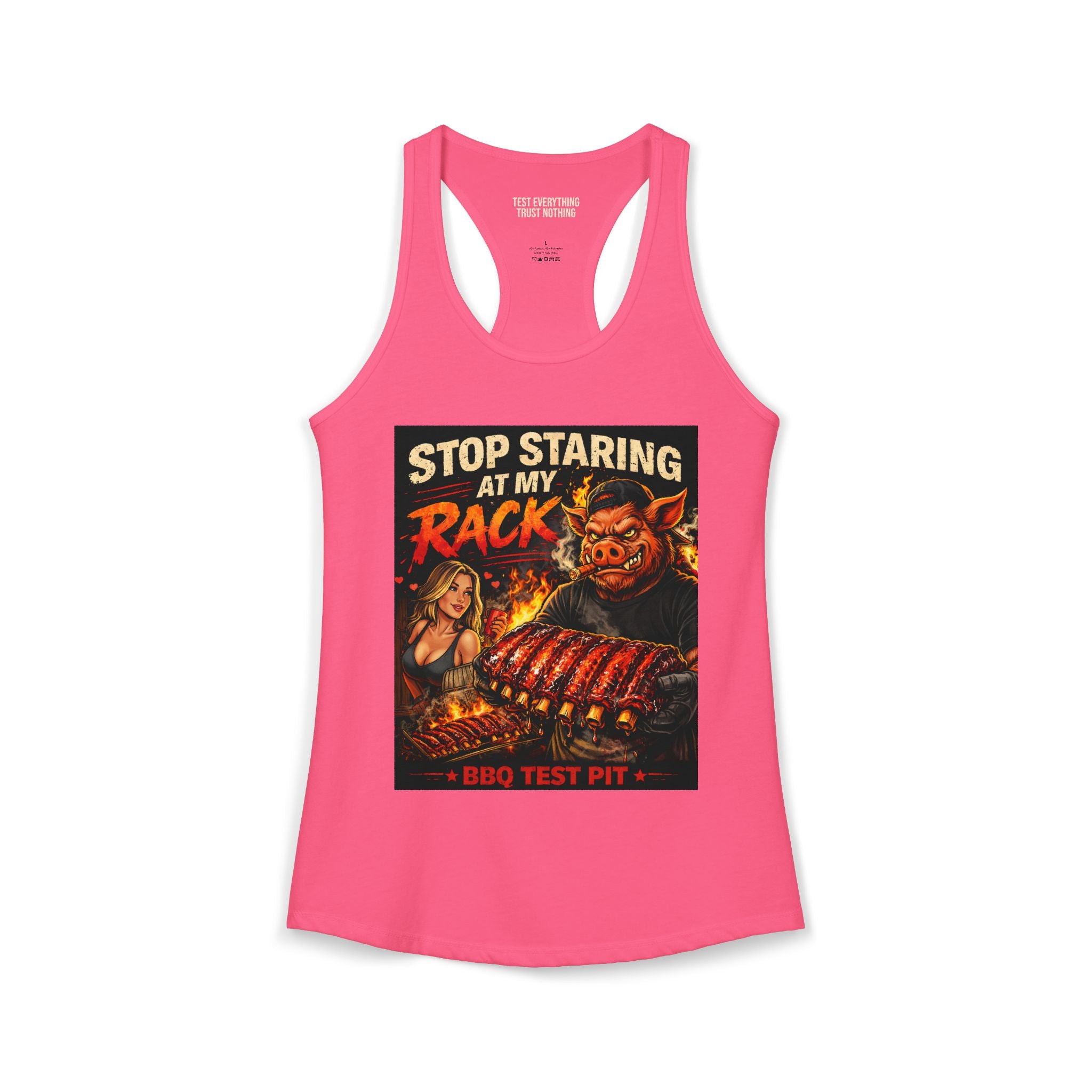Stop Staring At My Rack Women's Tank