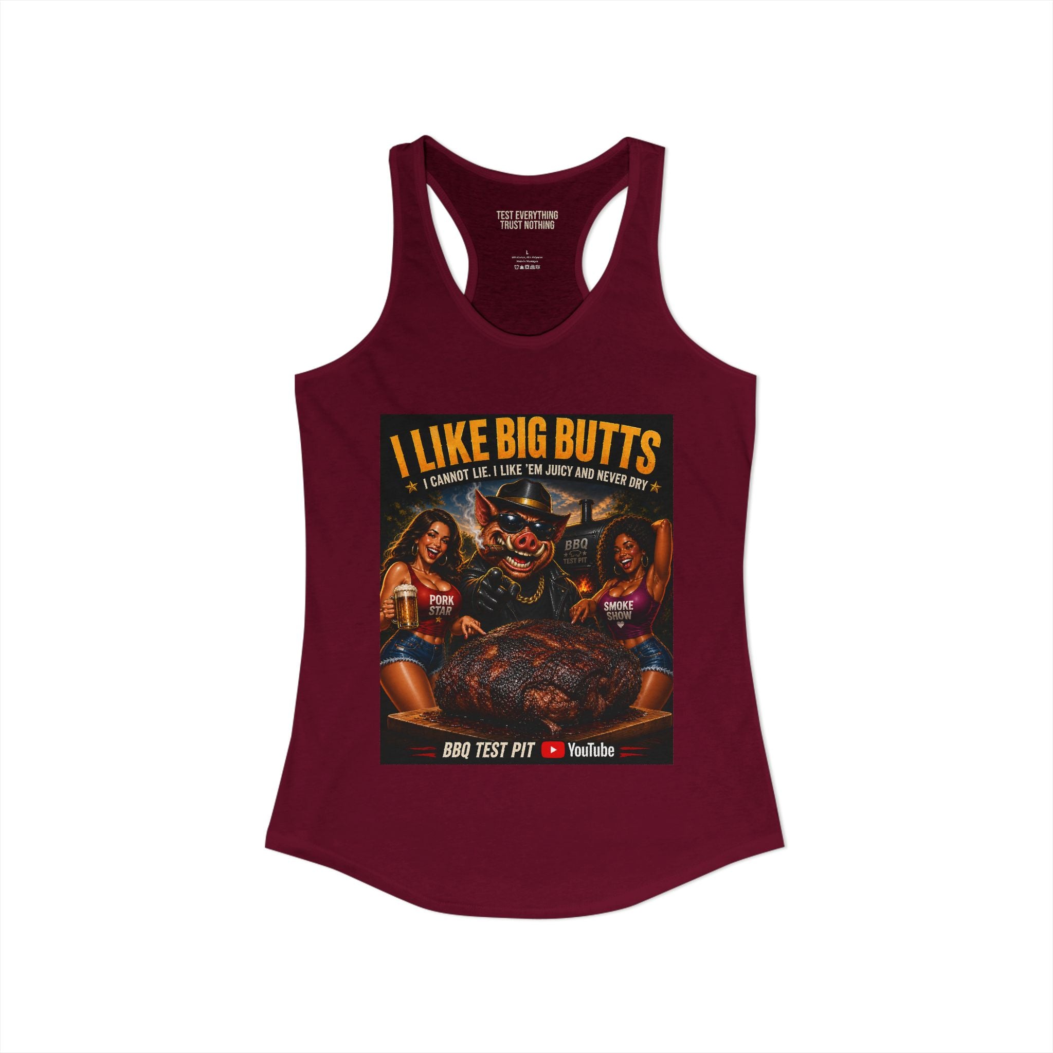 I Like Big Butts Women's Racerback