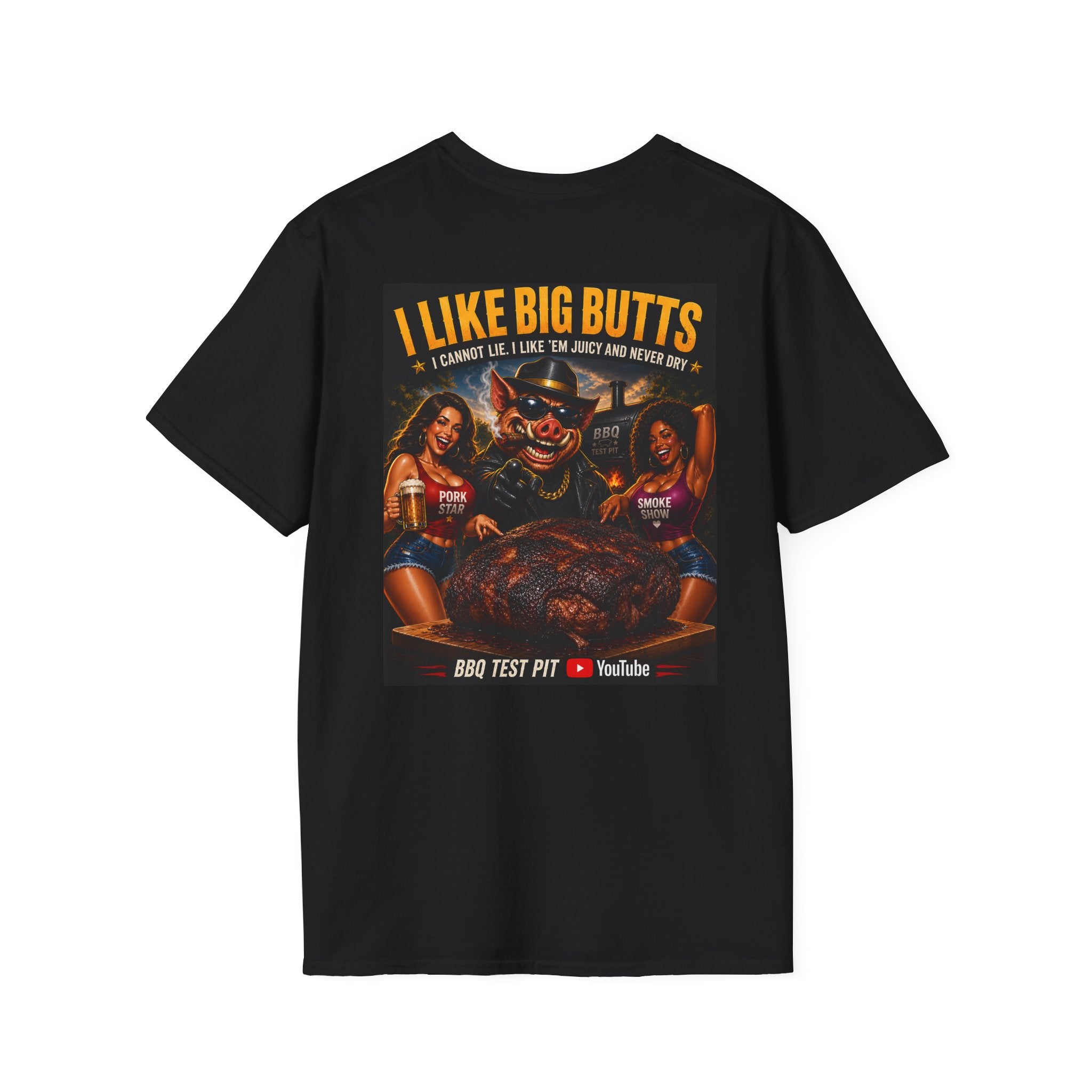 I Like Big Butts Tee — Premium Soft