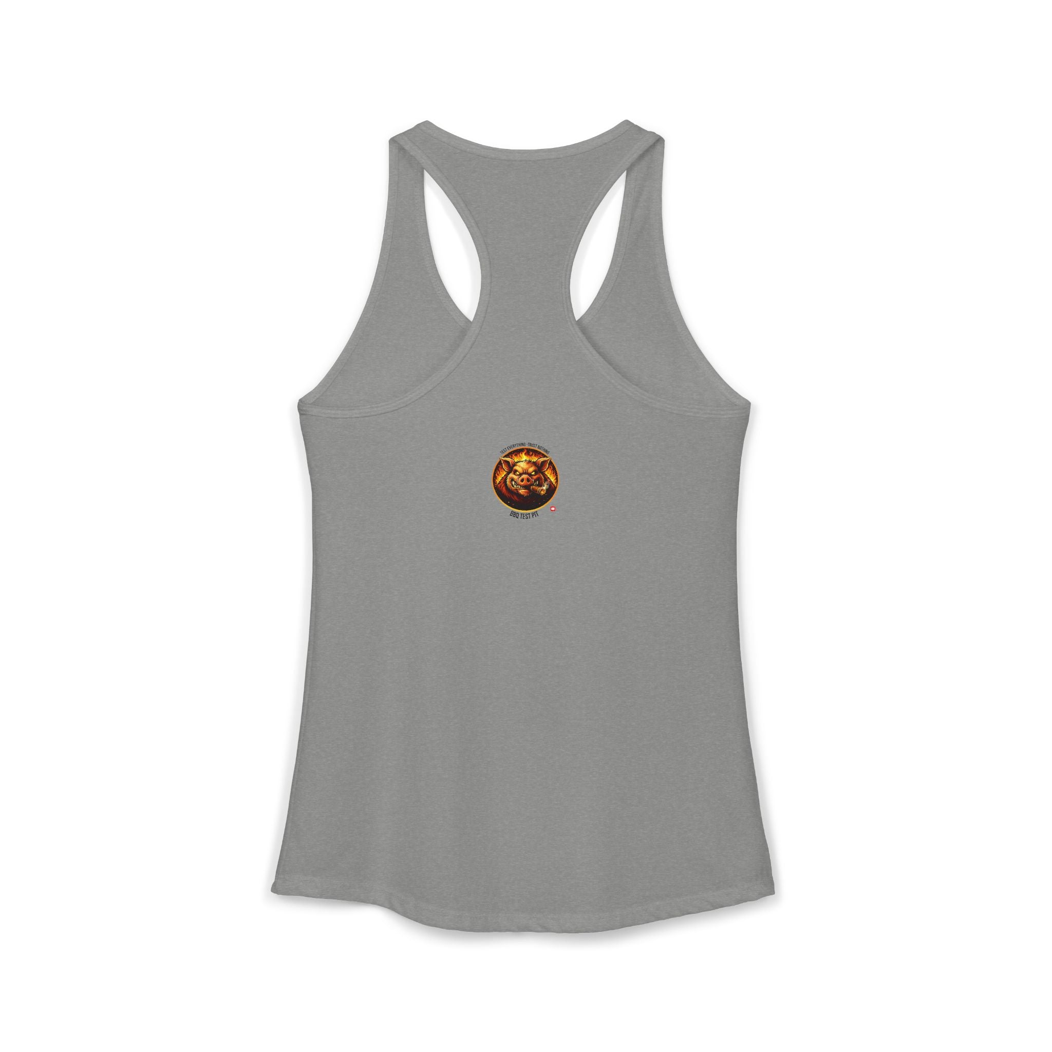 BBQ Test Pit Logo Women's Tank