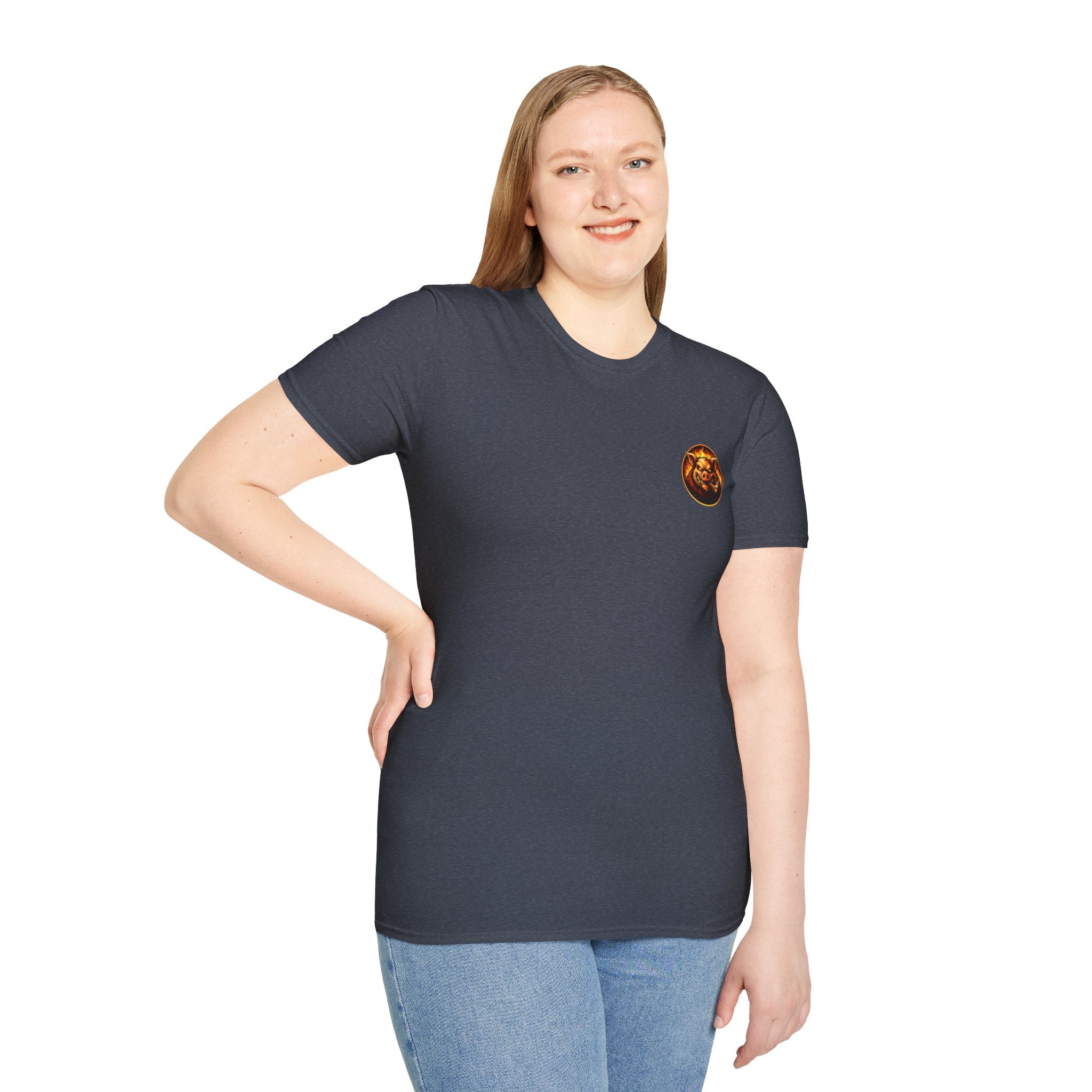 BBQ Test Pit Logo Tee — Premium Soft
