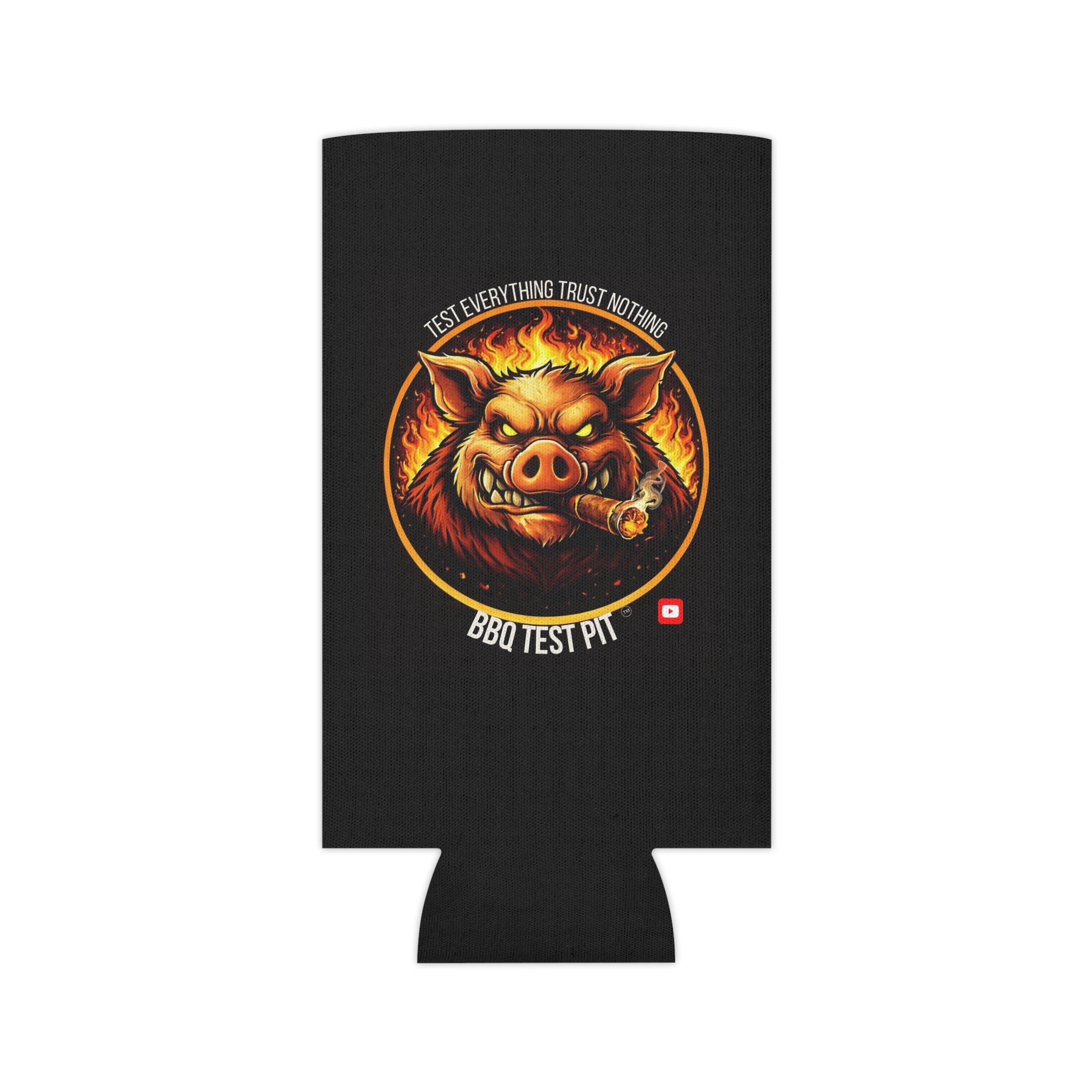 BBQ Test Pit Can Cooler