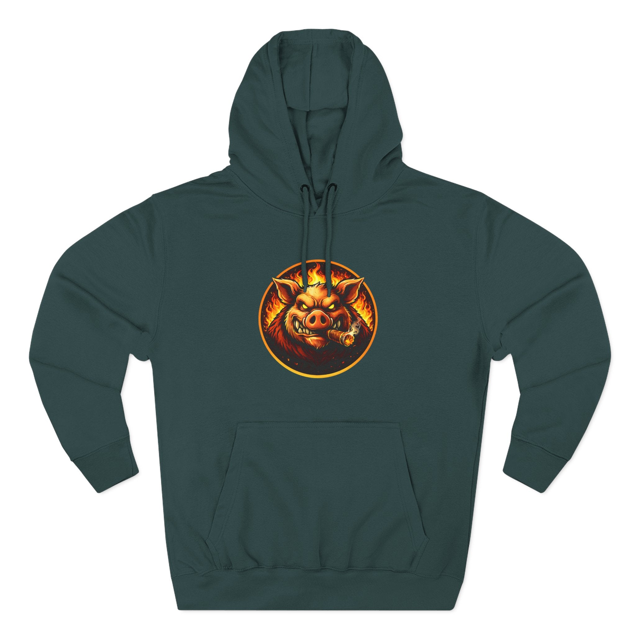BBQ Test Pit Logo Hoodie