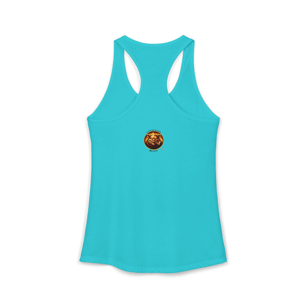 BBQ Test Pit Logo Women's Tank