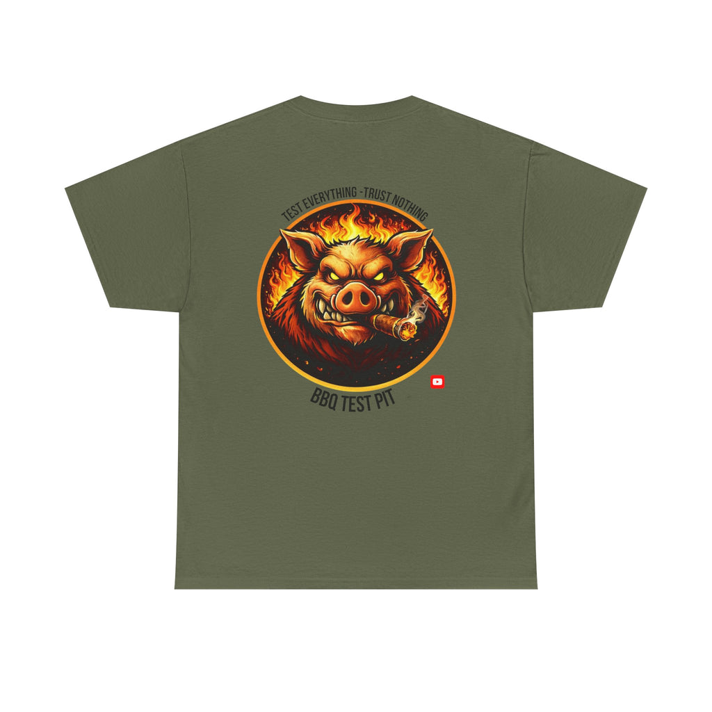 BBQ Test Pit Logo Tee