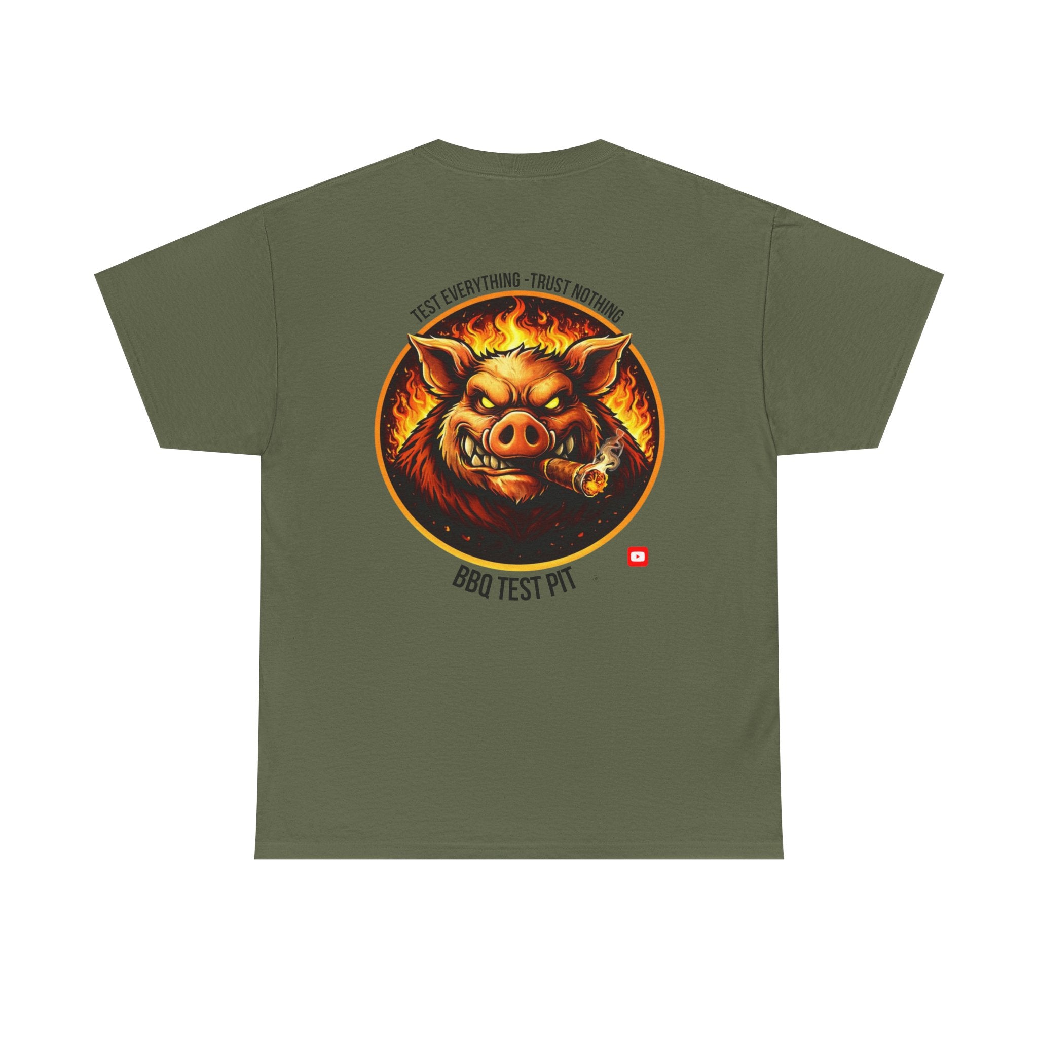 BBQ Test Pit Logo Tee