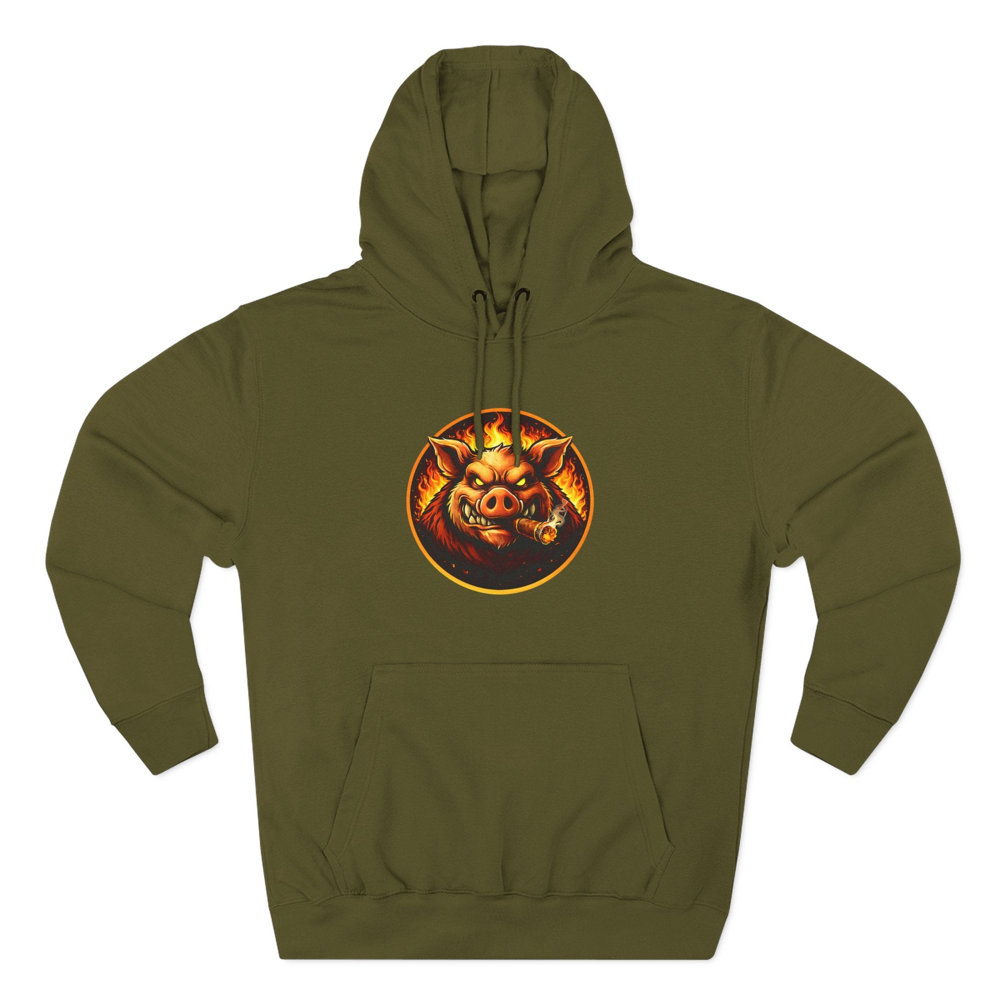 BBQ Test Pit Logo Hoodie
