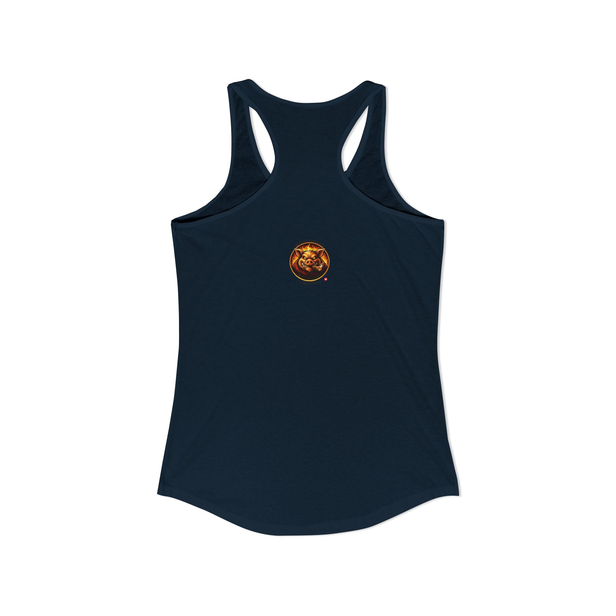 BBQ Test Pit Logo Women's Tank