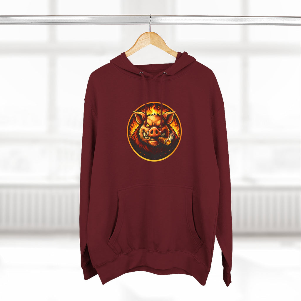 BBQ Test Pit Logo Hoodie