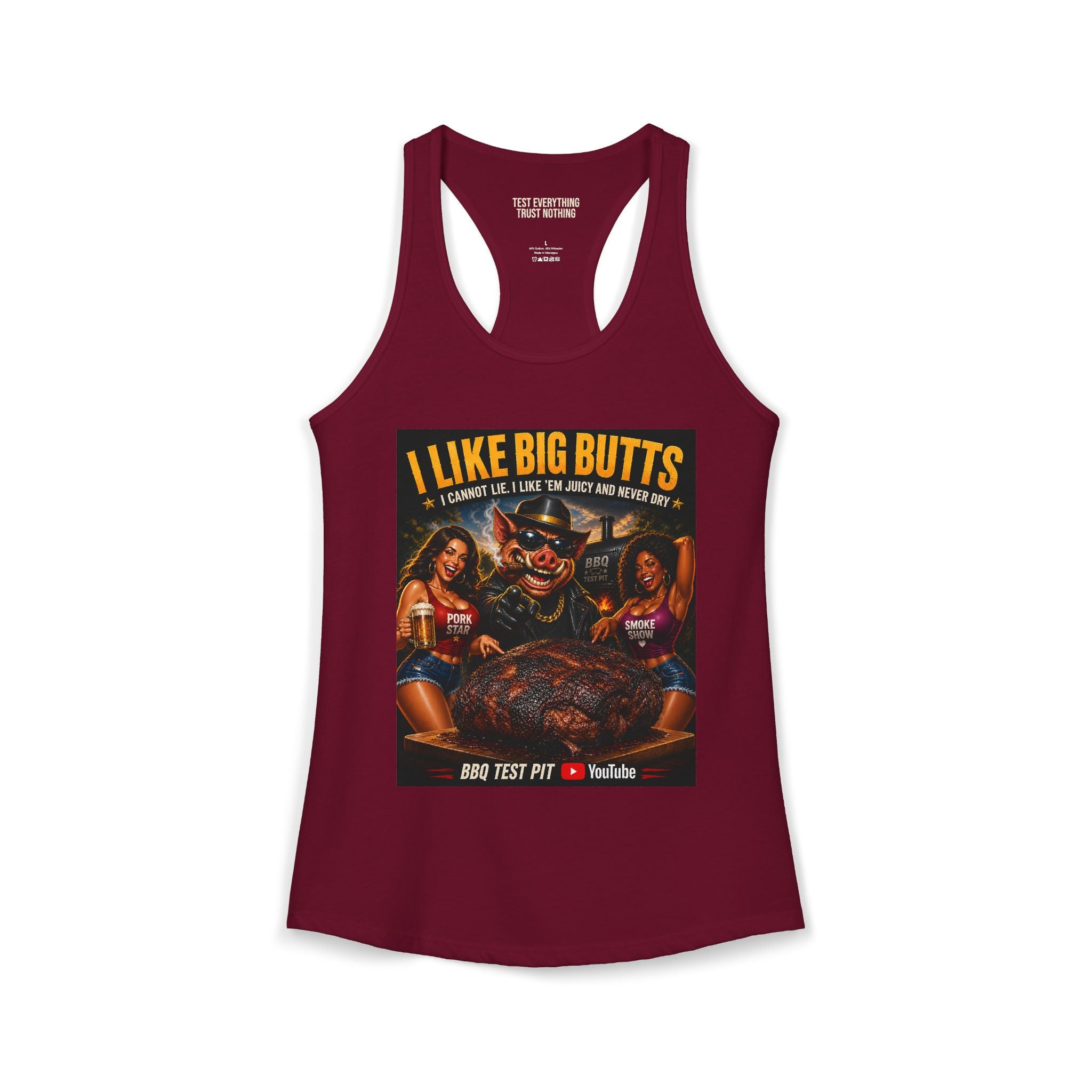 I Like Big Butts Women's Racerback