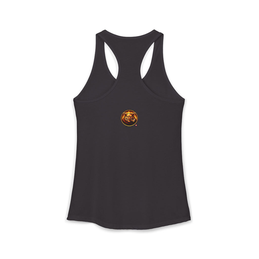 BBQ Test Pit Logo Women's Tank
