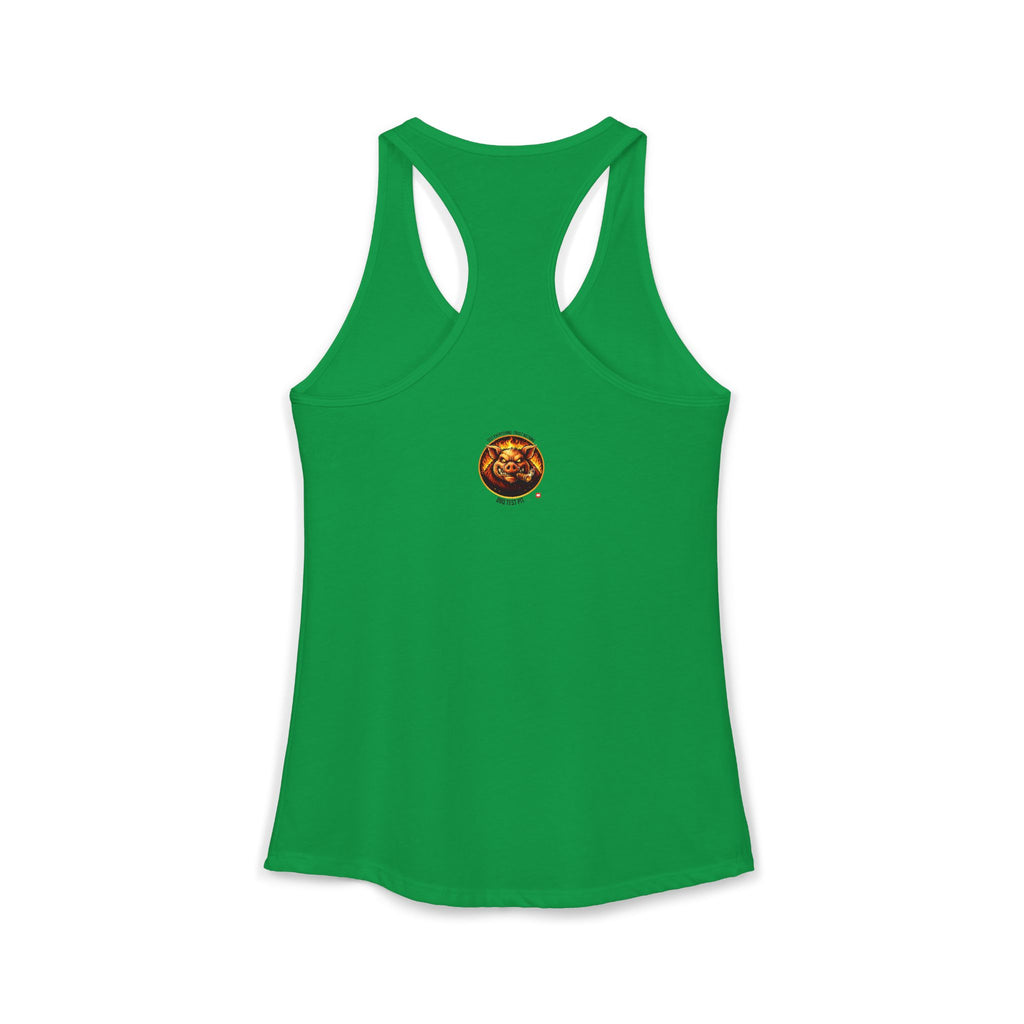 BBQ Test Pit Logo Women's Tank
