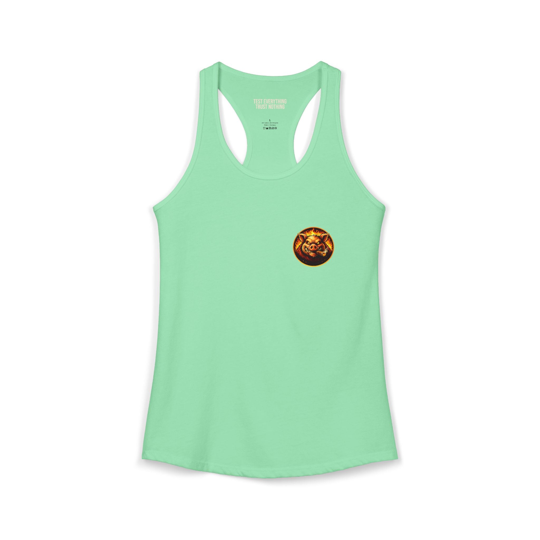BBQ Test Pit Logo Women's Tank