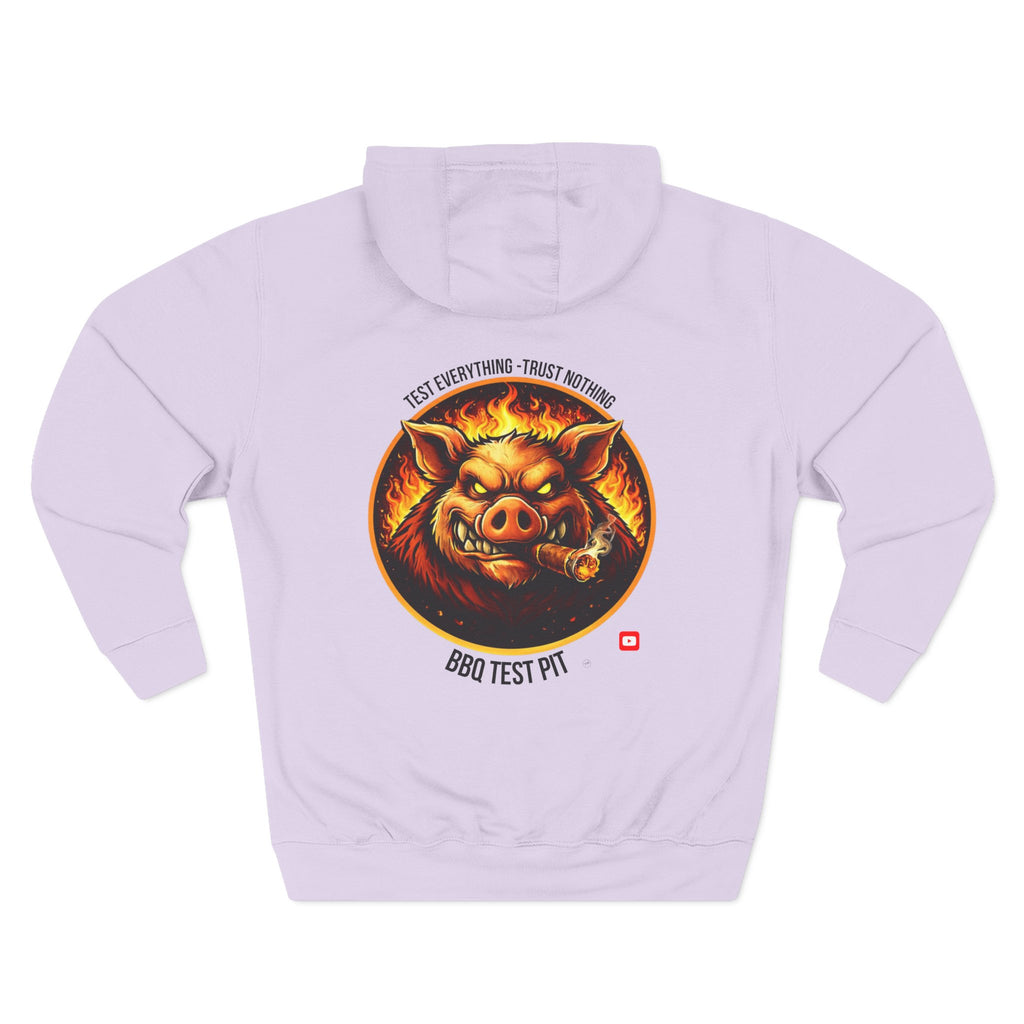 BBQ Test Pit Logo Hoodie