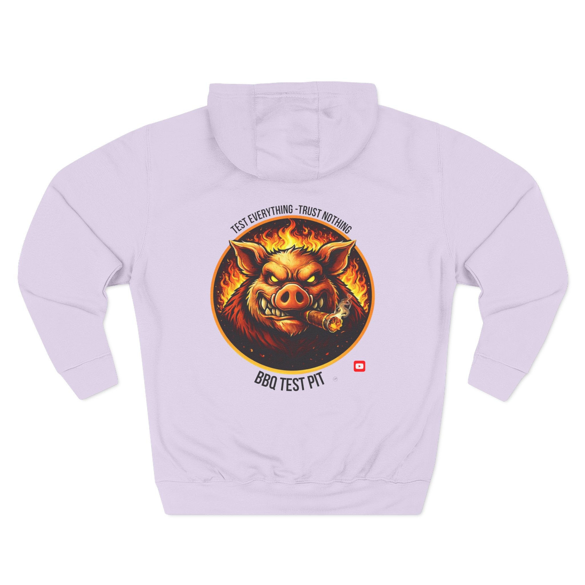 BBQ Test Pit Logo Hoodie