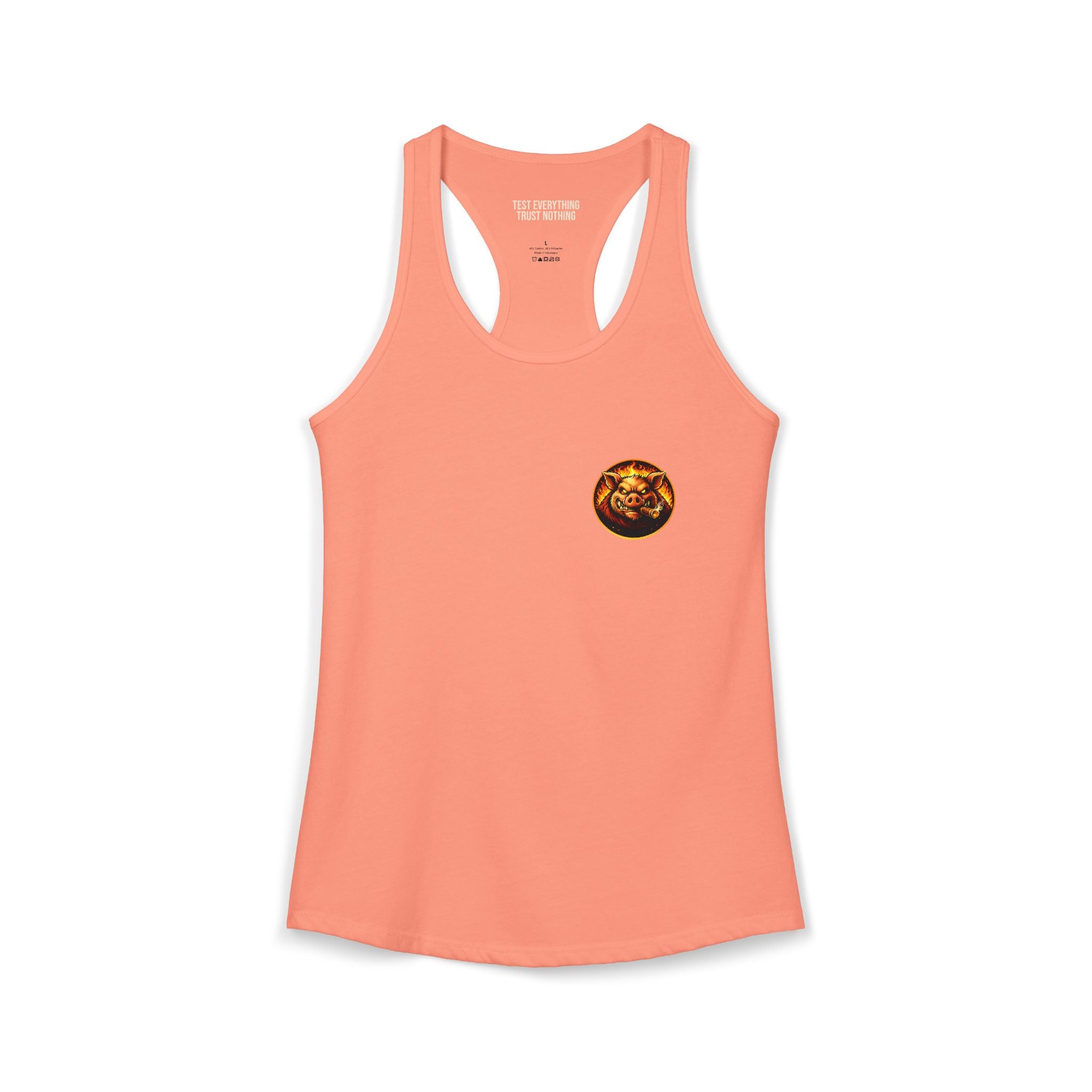 BBQ Test Pit Logo Women's Tank