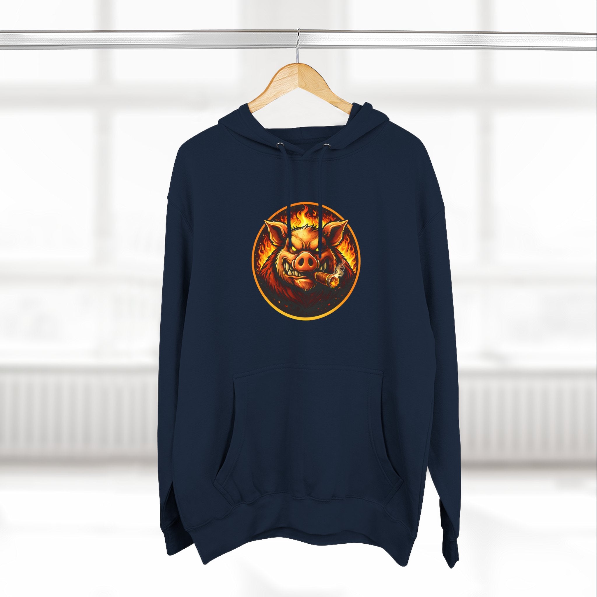 BBQ Test Pit Logo Hoodie