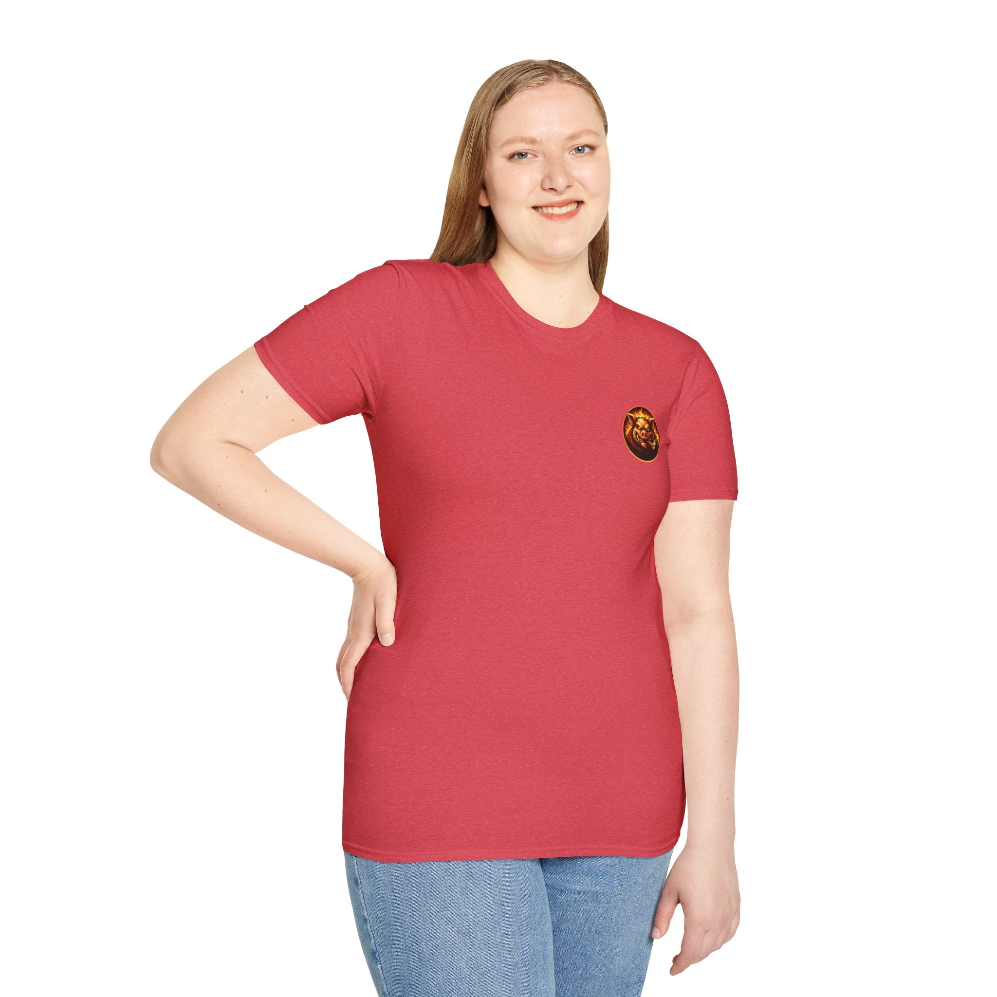 BBQ Test Pit Logo Tee — Premium Soft