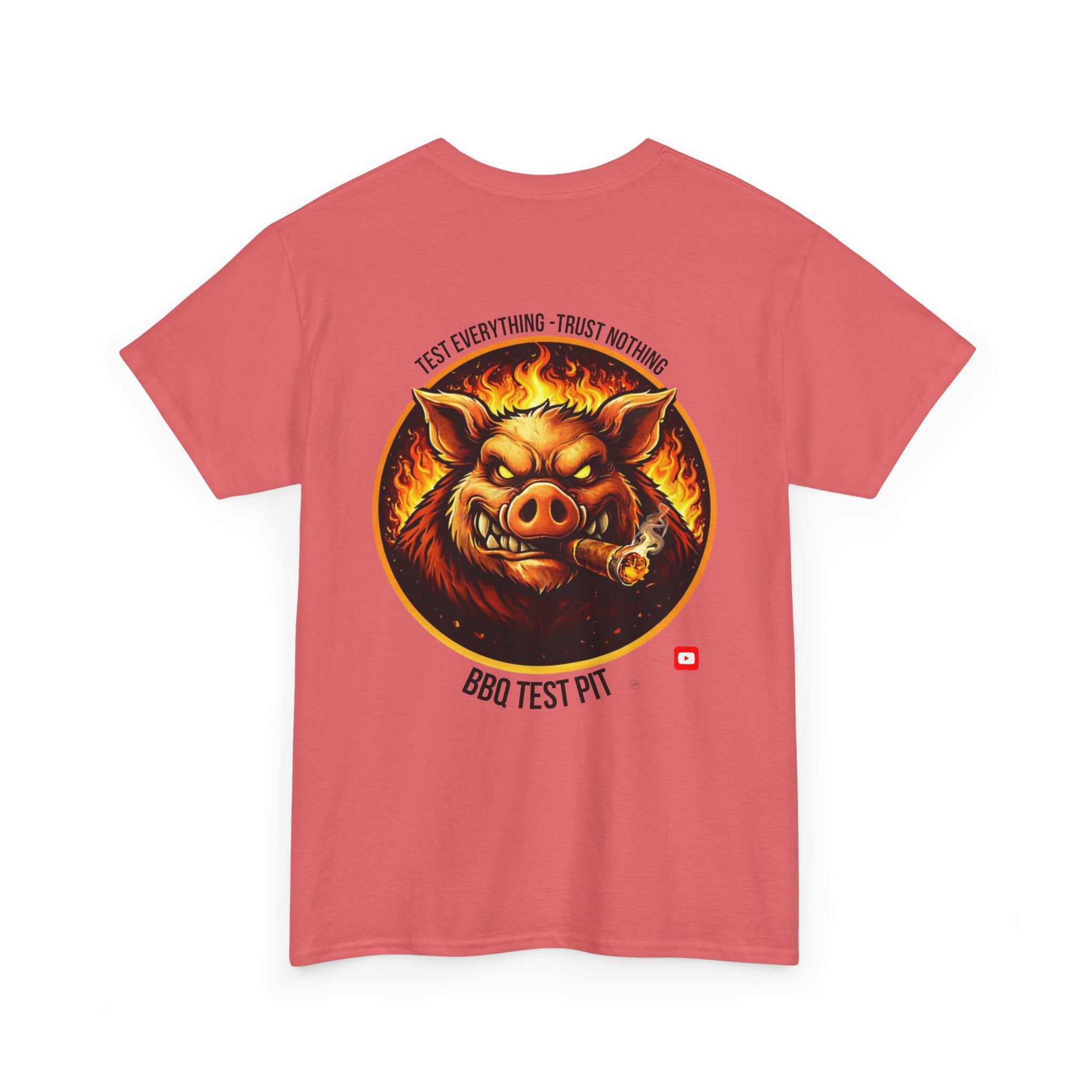 BBQ Test Pit Logo Tee