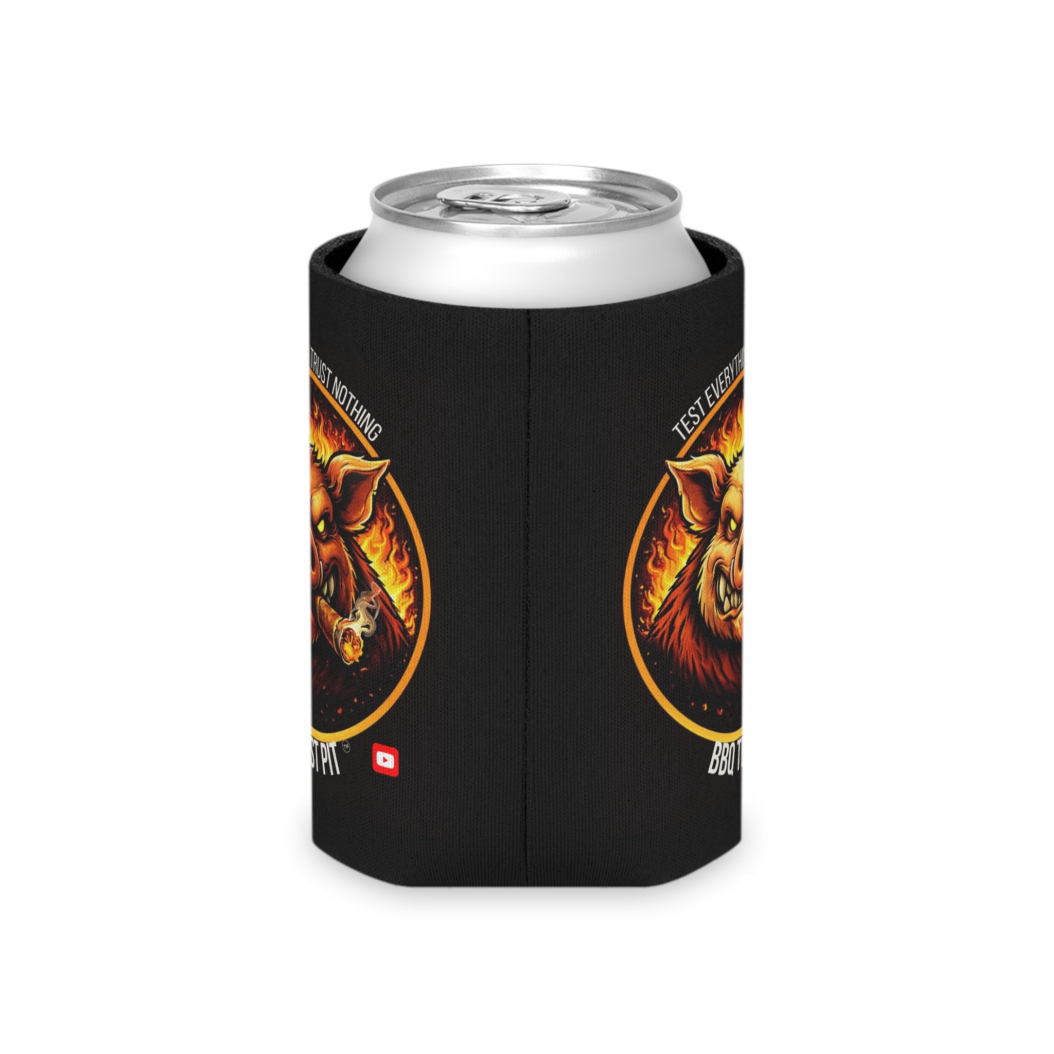 BBQ Test Pit Can Cooler
