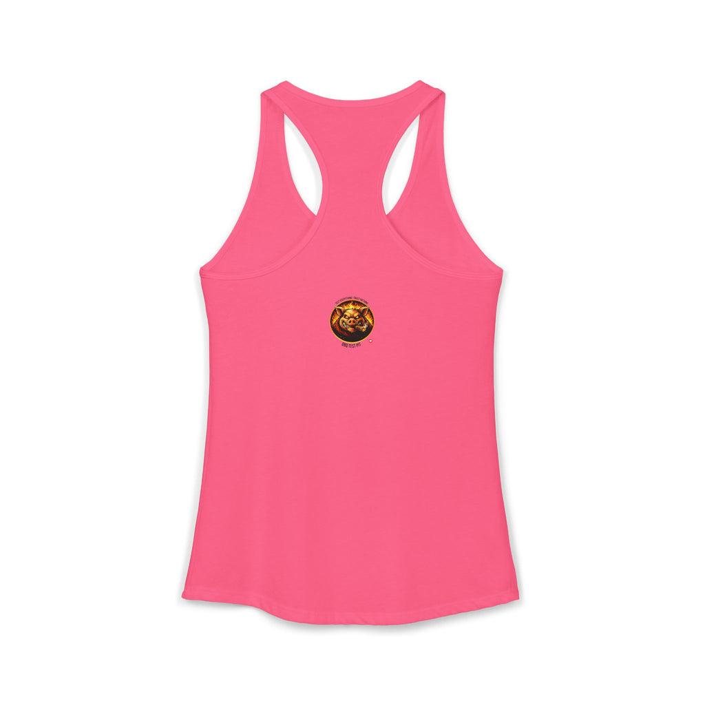 BBQ Test Pit Logo Women's Tank