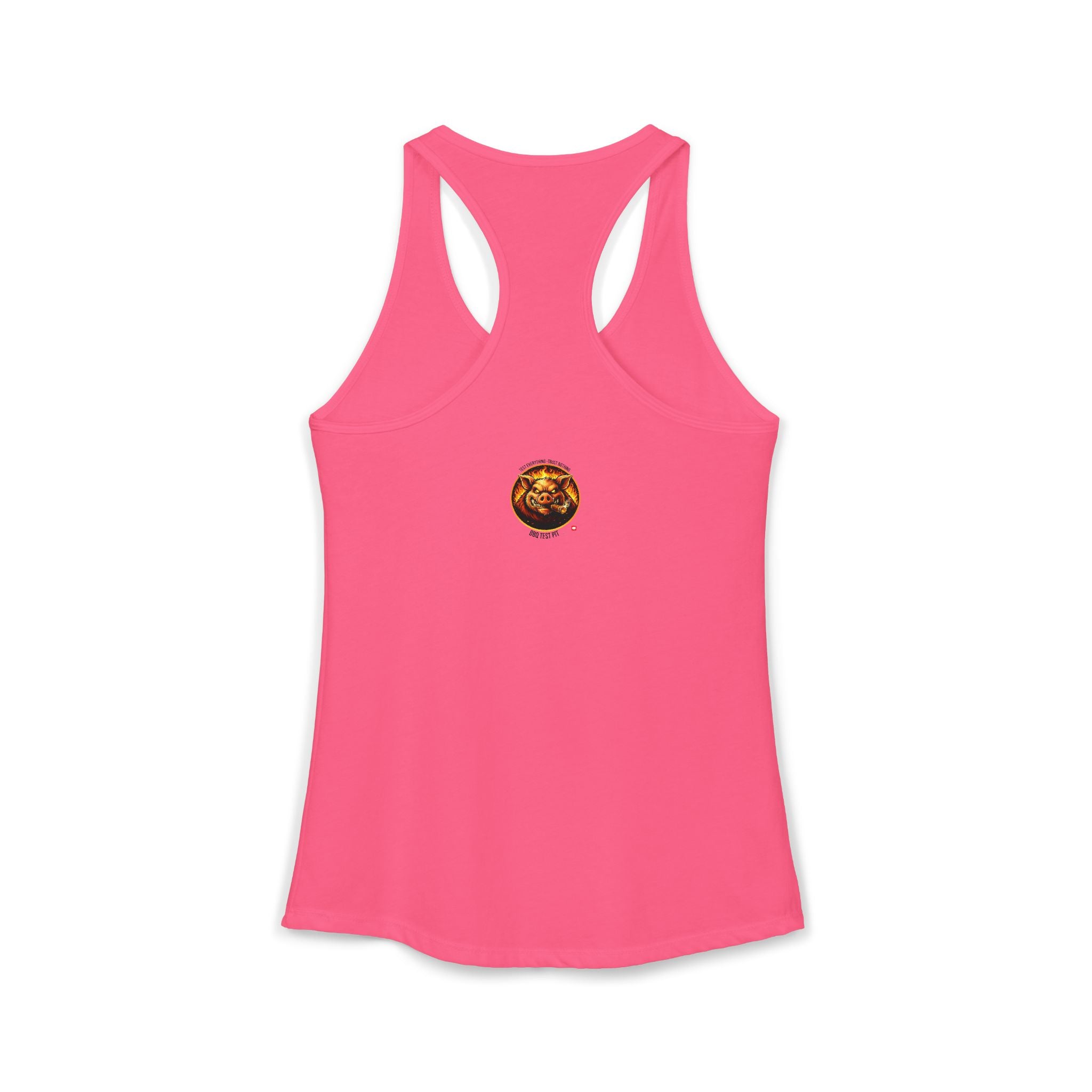 BBQ Test Pit Logo Women's Tank