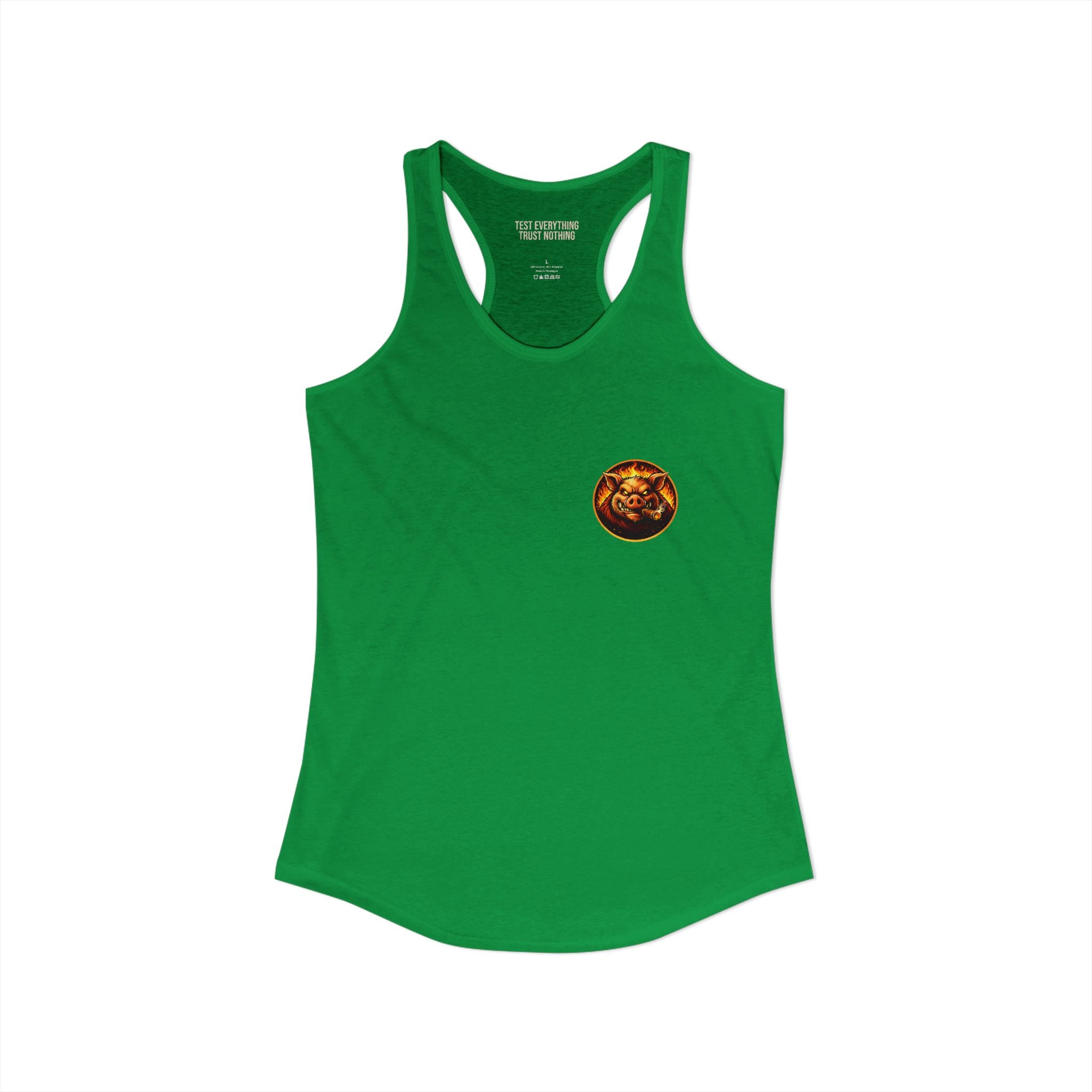 BBQ Test Pit Logo Women's Tank
