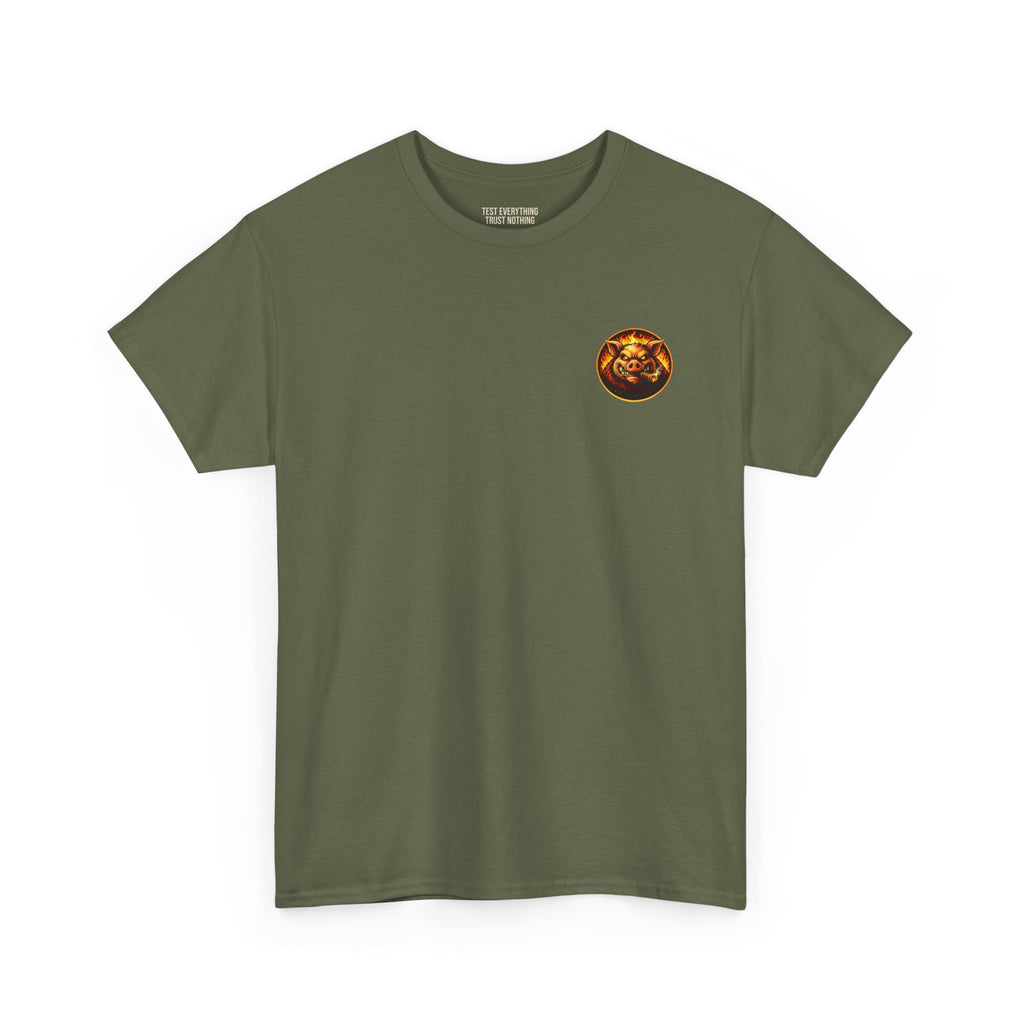 BBQ Test Pit Logo Tee