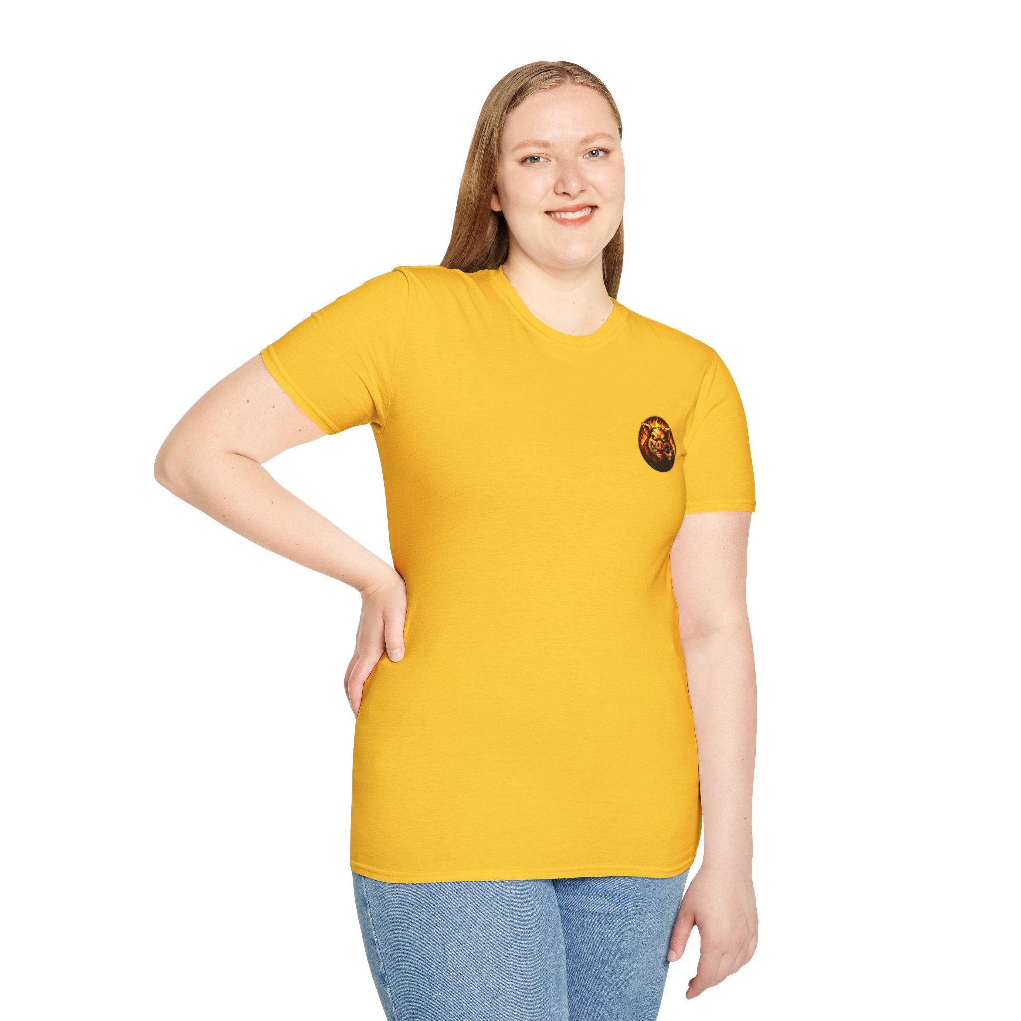 BBQ Test Pit Logo Tee — Premium Soft