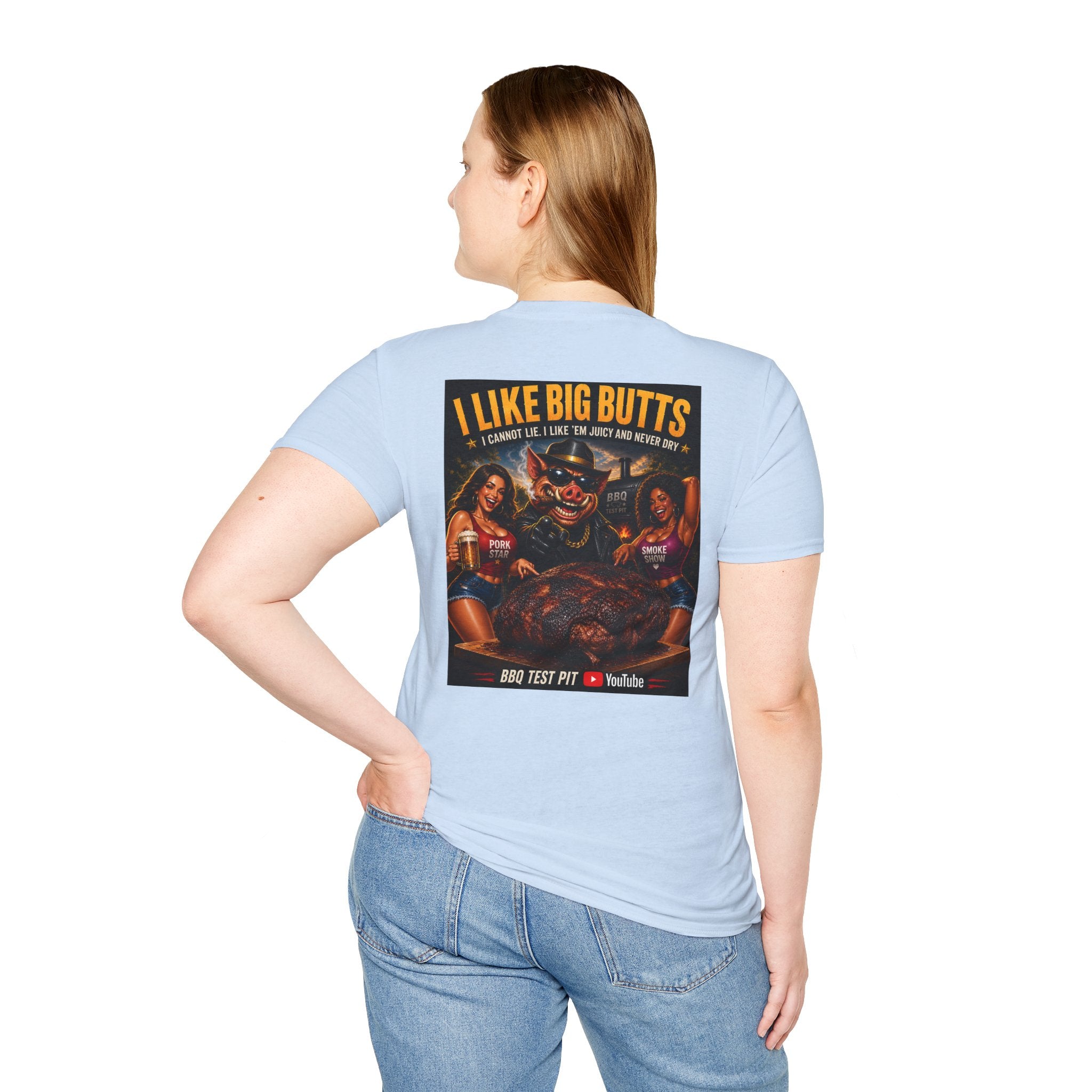 I Like Big Butts Tee — Premium Soft