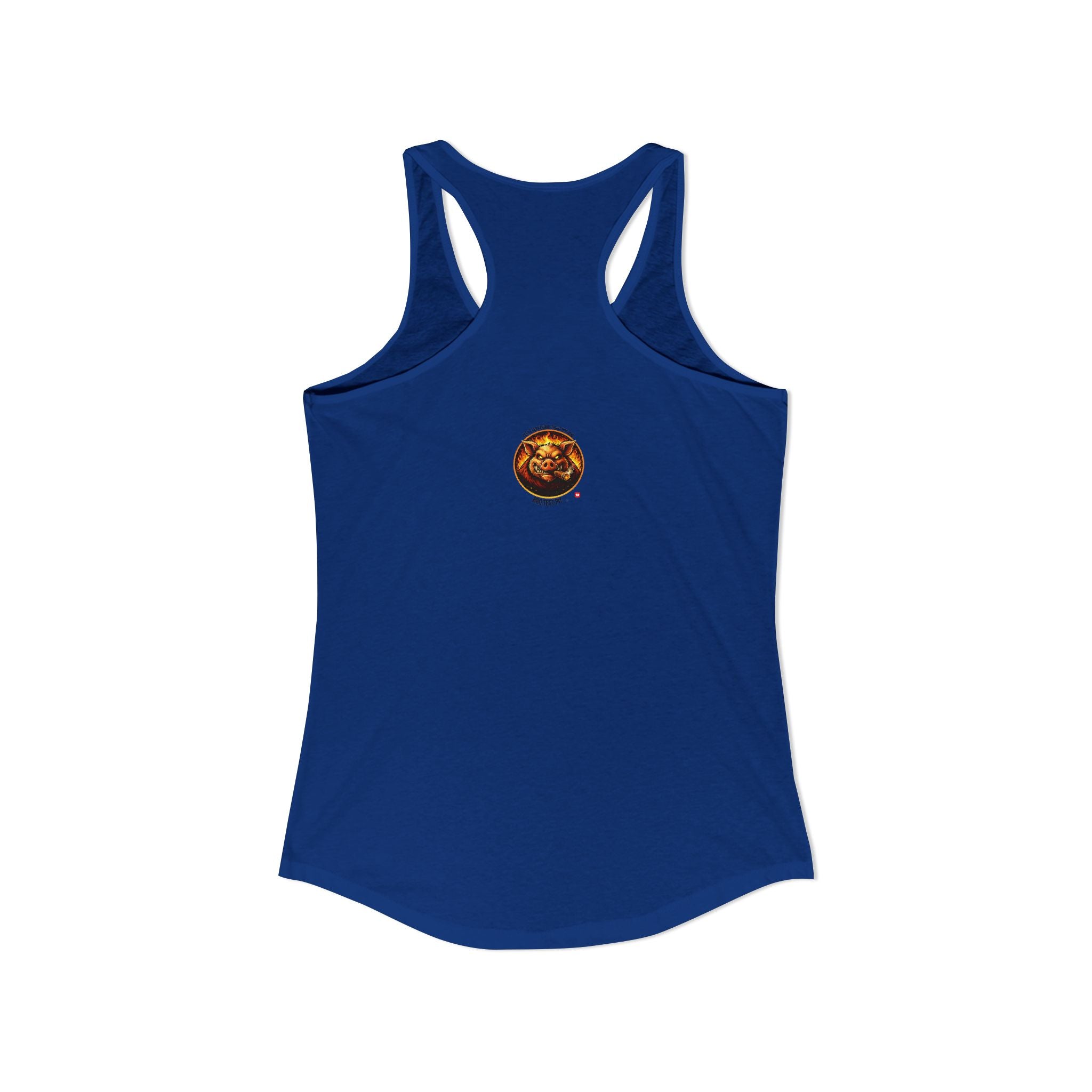 BBQ Test Pit Logo Women's Tank
