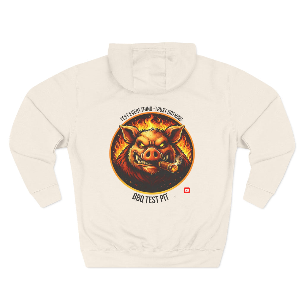 BBQ Test Pit Logo Hoodie