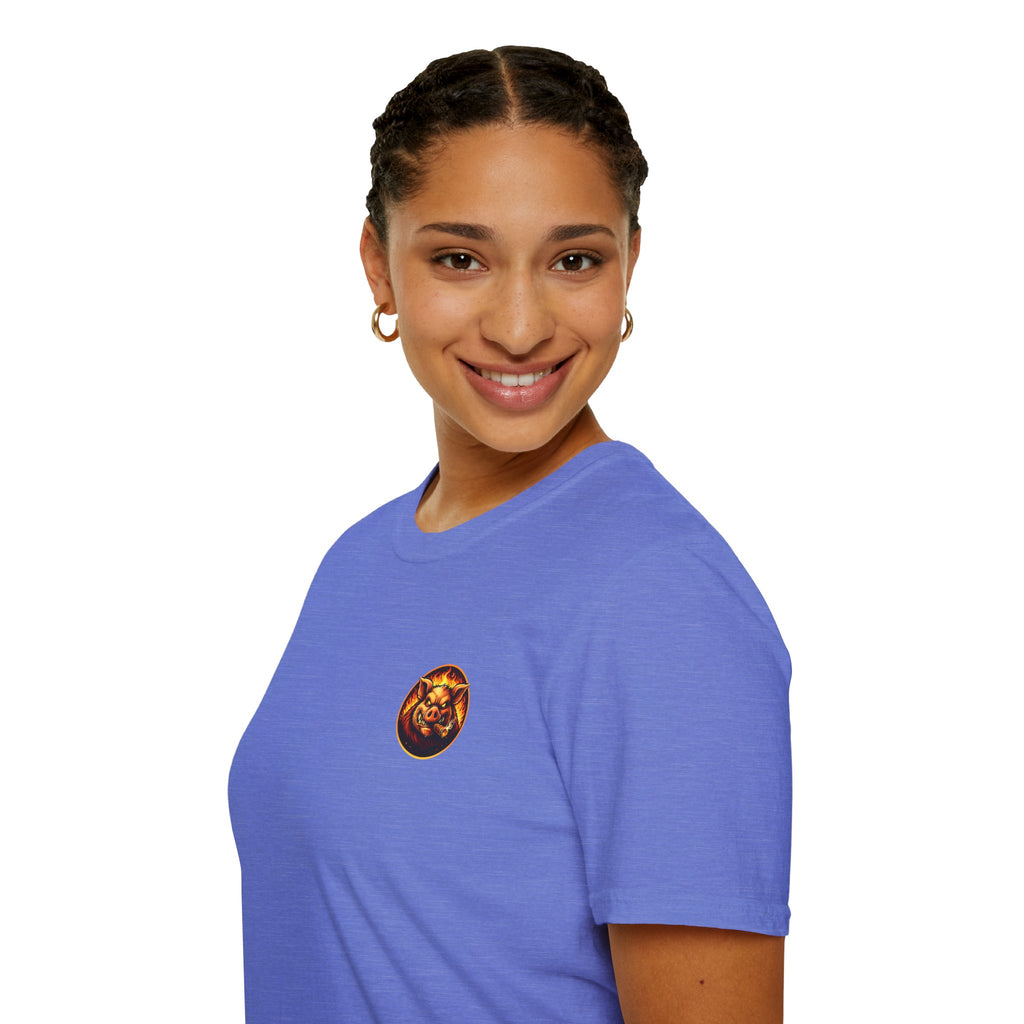 BBQ Test Pit Logo Tee — Premium Soft