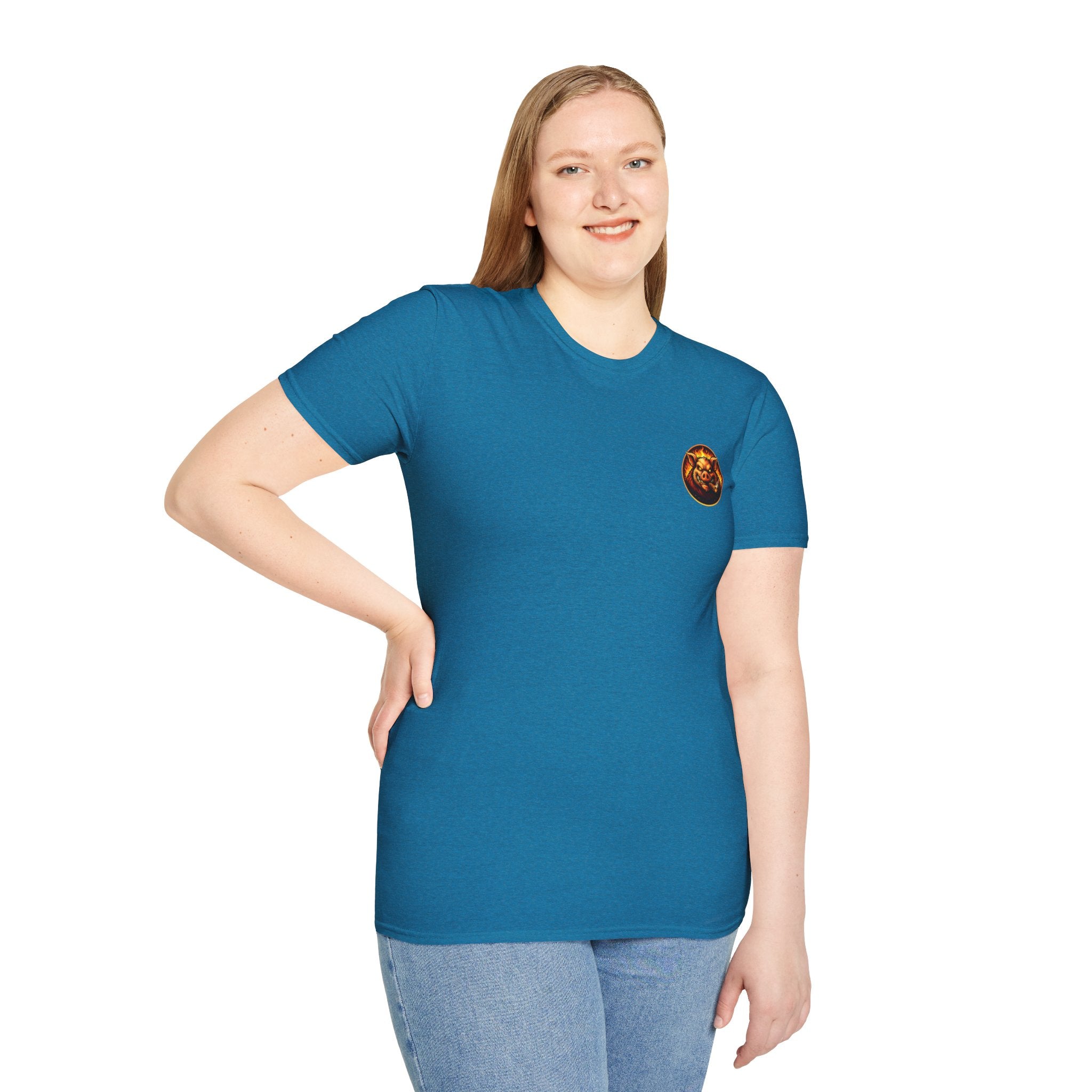 BBQ Test Pit Logo Tee — Premium Soft