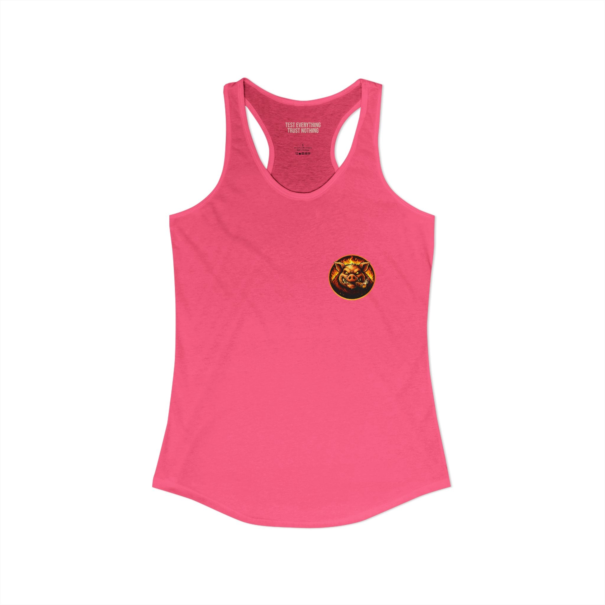 BBQ Test Pit Logo Women's Tank