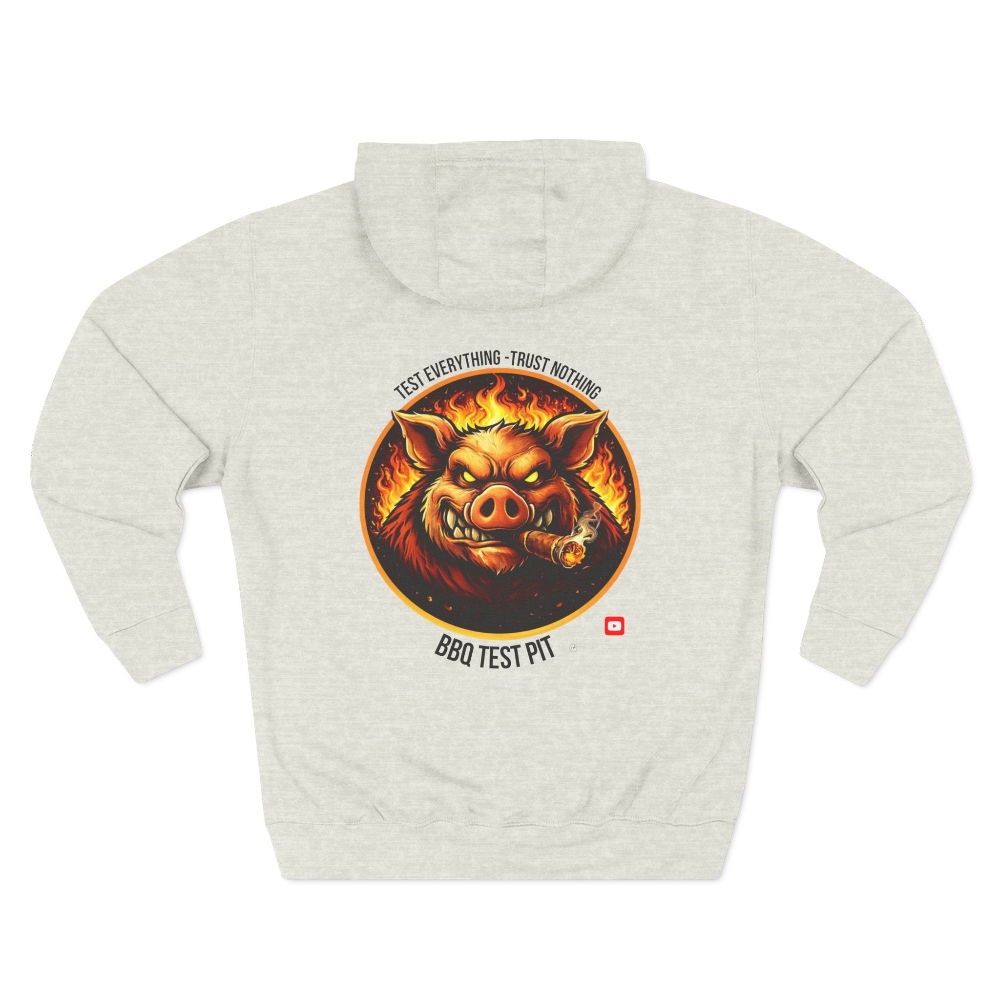 BBQ Test Pit Logo Hoodie